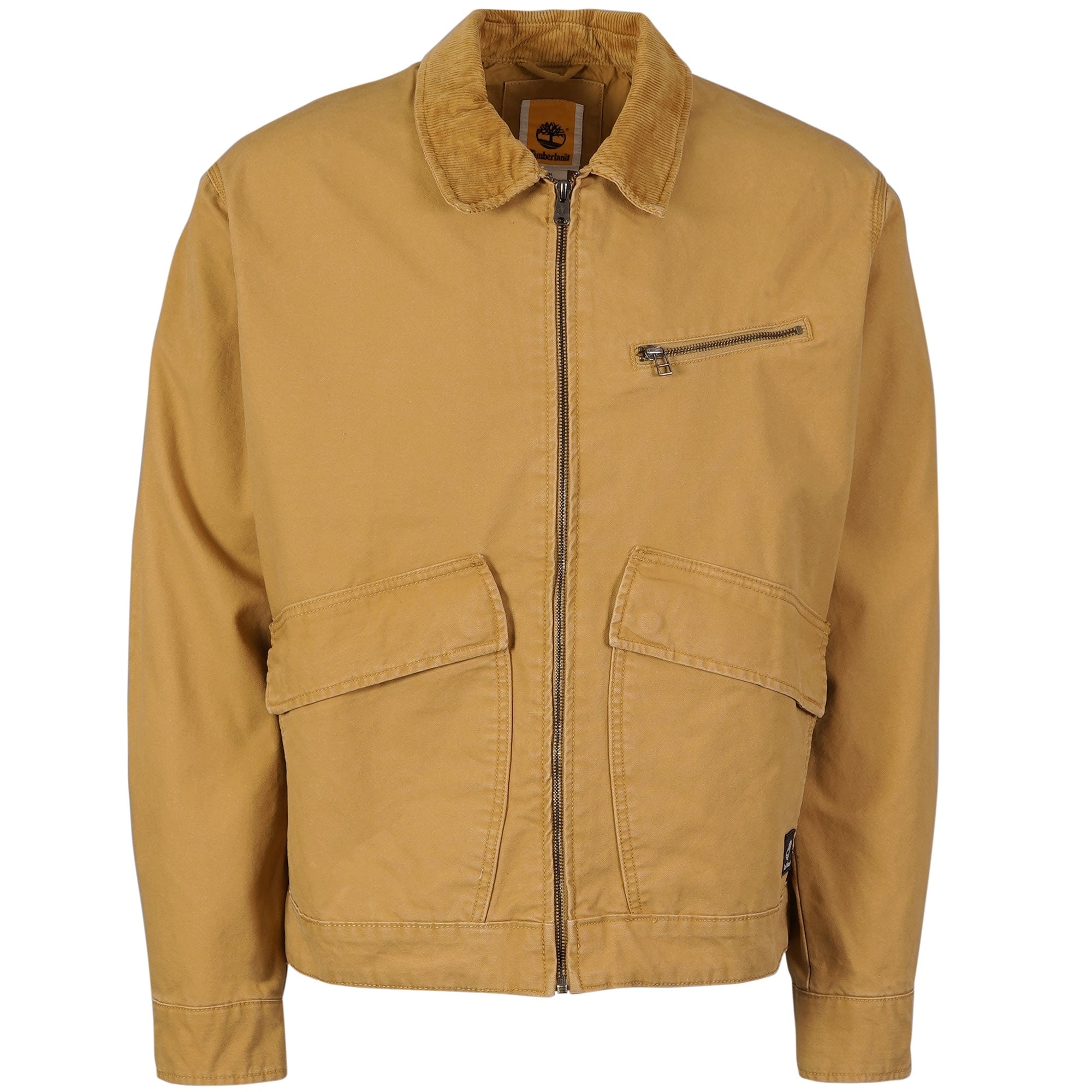 Washed Canvas Jacket - Wheat