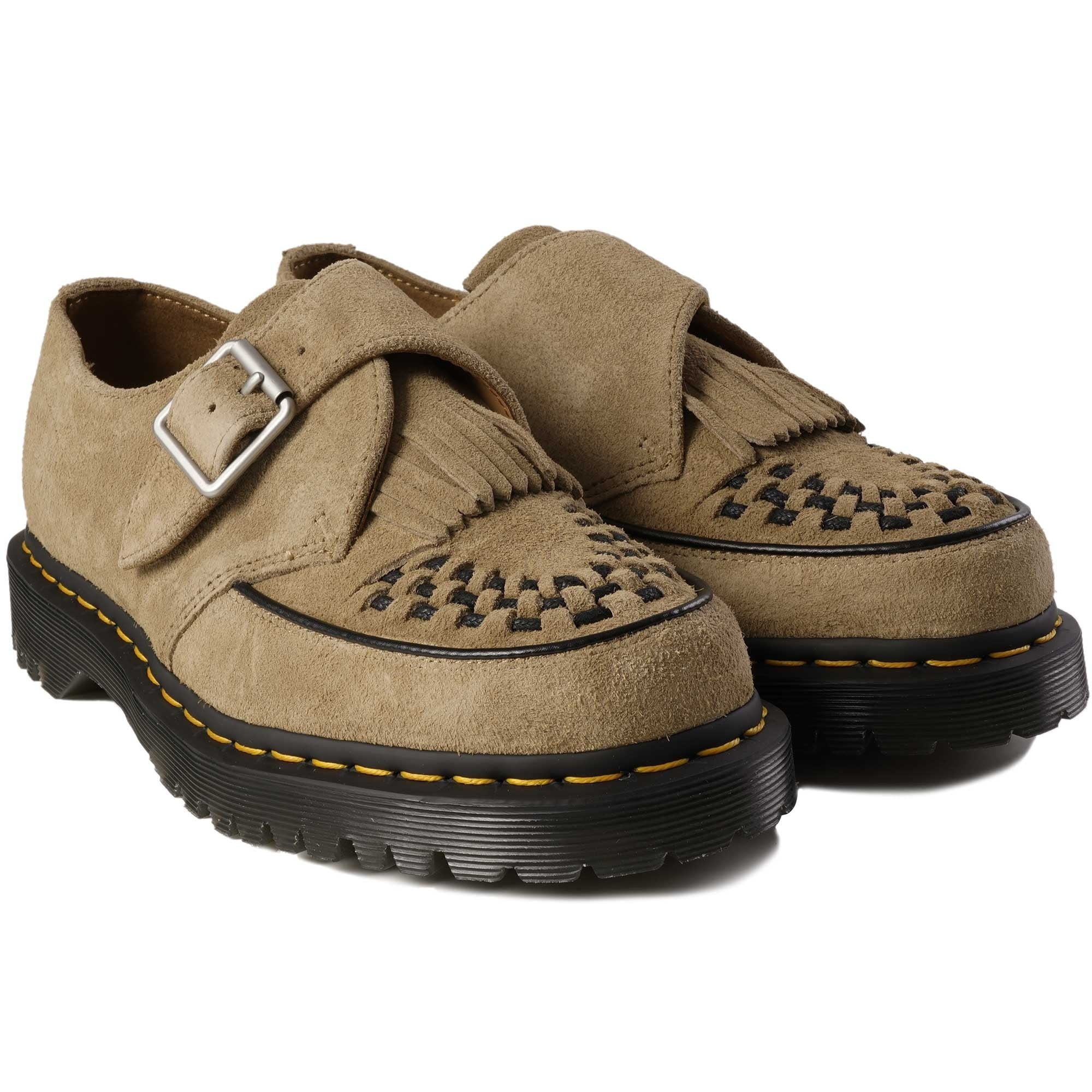 【Dr.Martens】Ramsey Monk KLT ベージュ UK7 革靴 Dr. Martens Ramsey Monk KLT Creeper - Savannah Tan – Stuarts London
