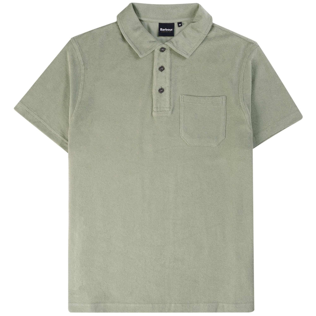Barbour Cowes Polo Shirt - Forest Fog