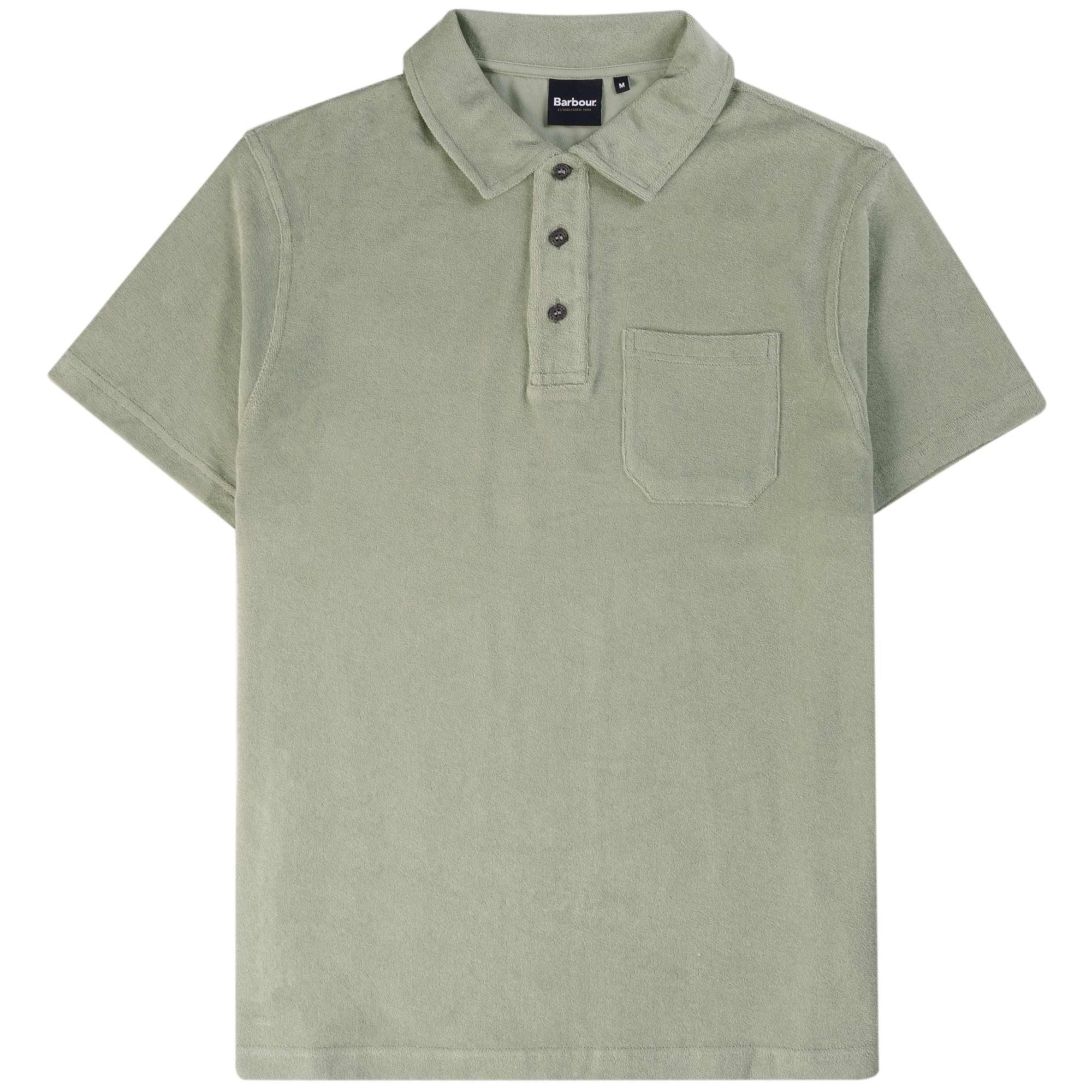 Barbour Cowes Polo Shirt - Forest Fog