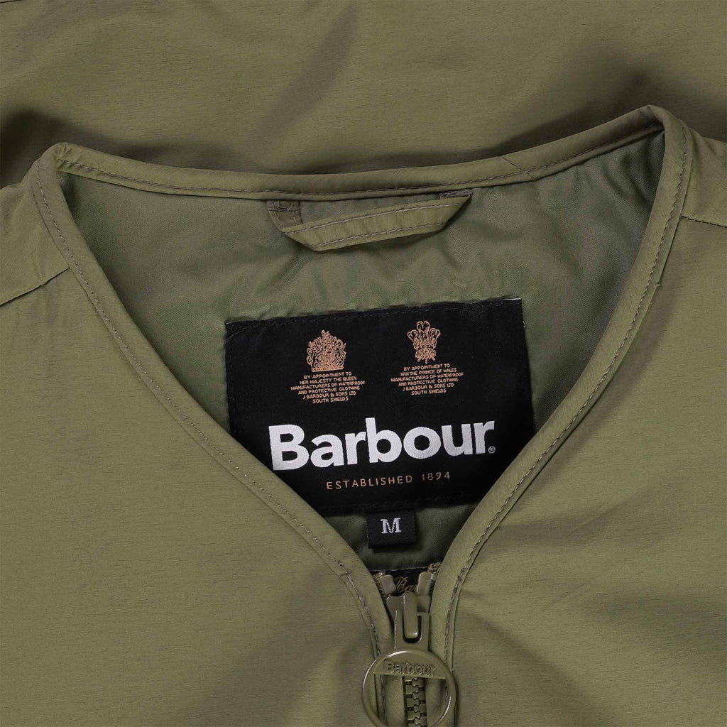 Barbour Harpen Gilet - Olive Green