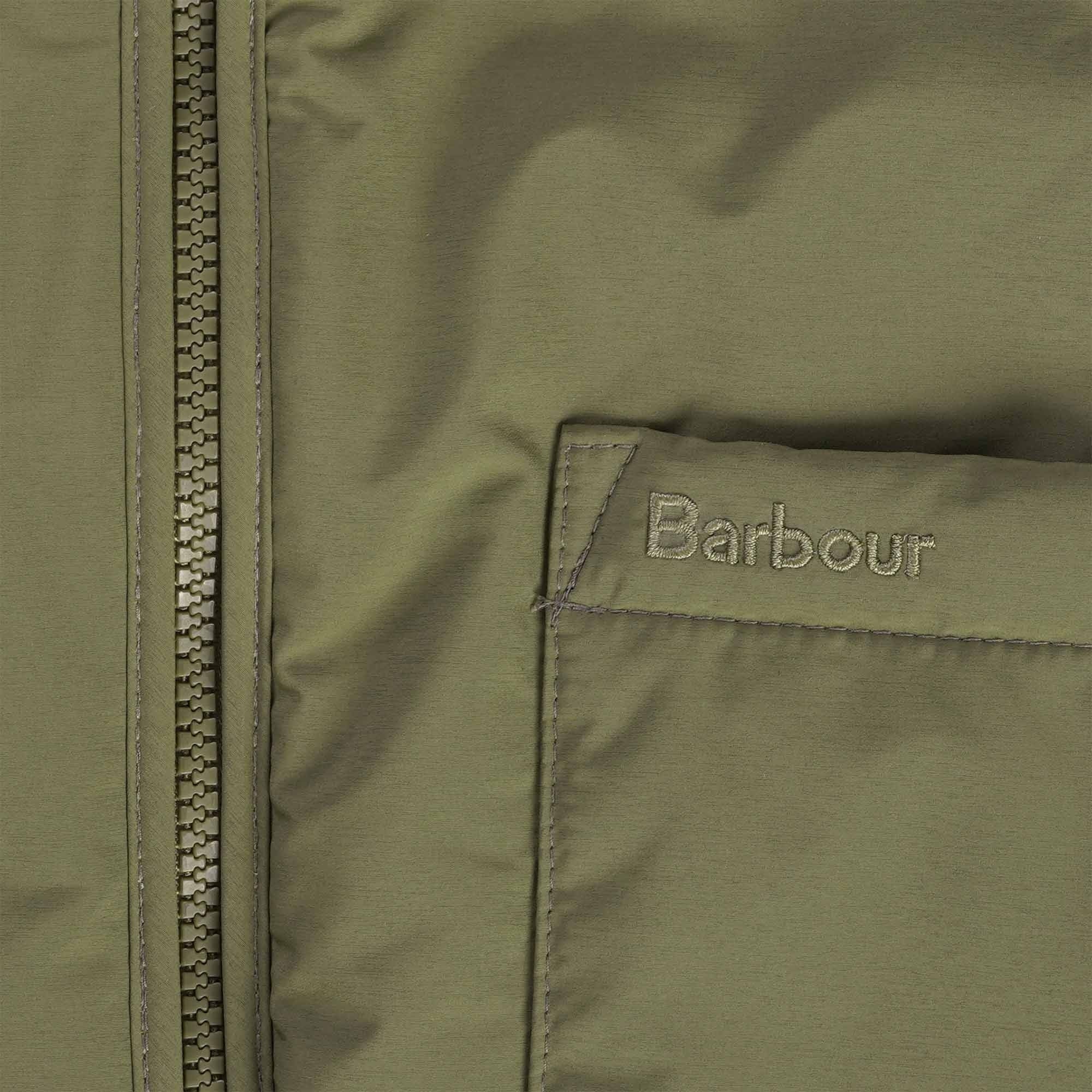 Barbour Harpen Gilet - Olive Green
