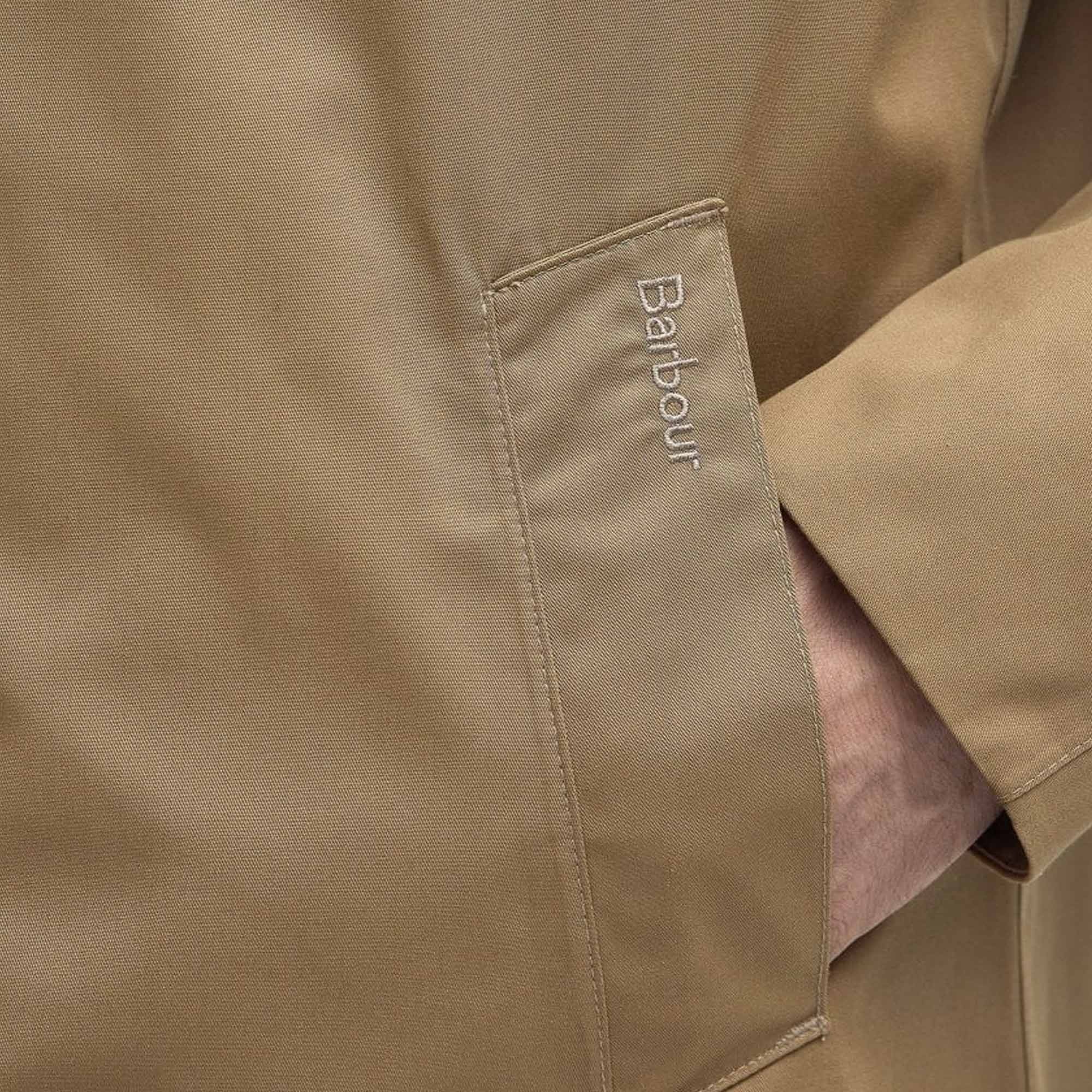 Barbour Rokig Waterproof Jacket - Military Beige