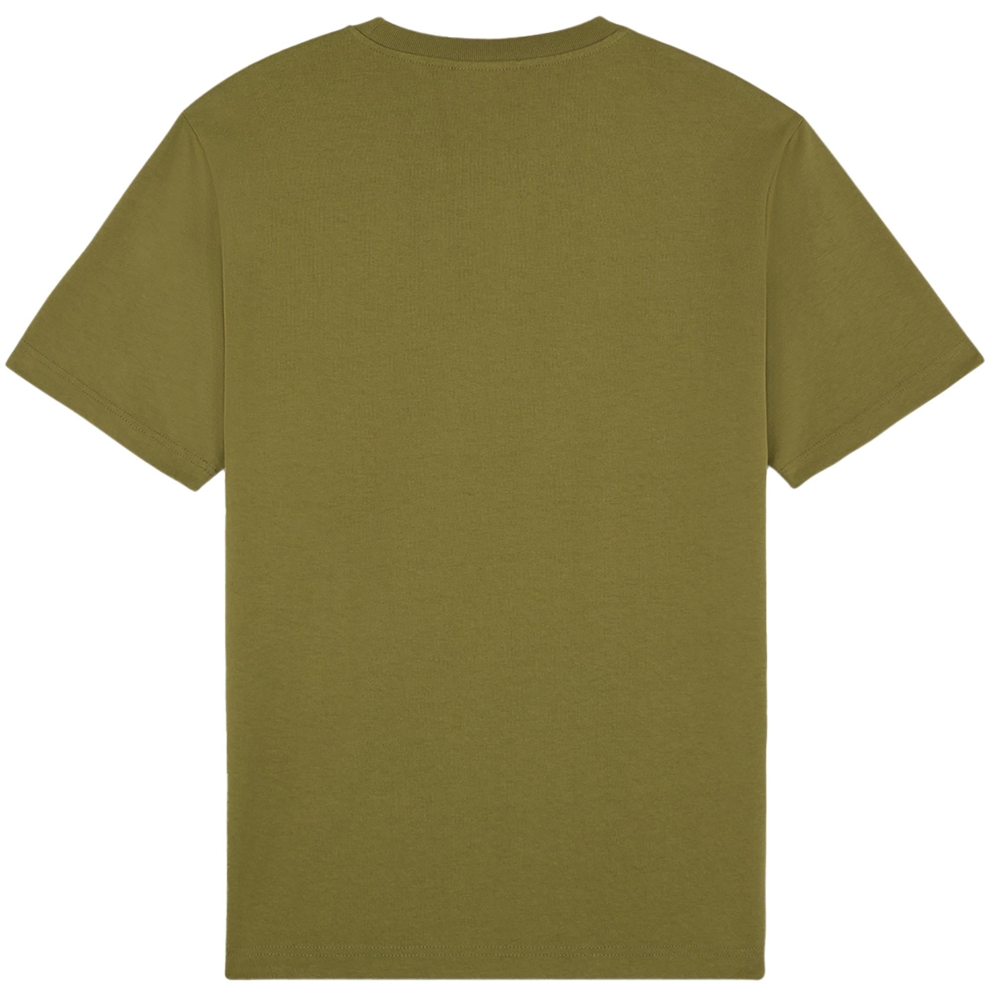 Maison Kitsune Fox Head Patch T-Shirt - Khaki