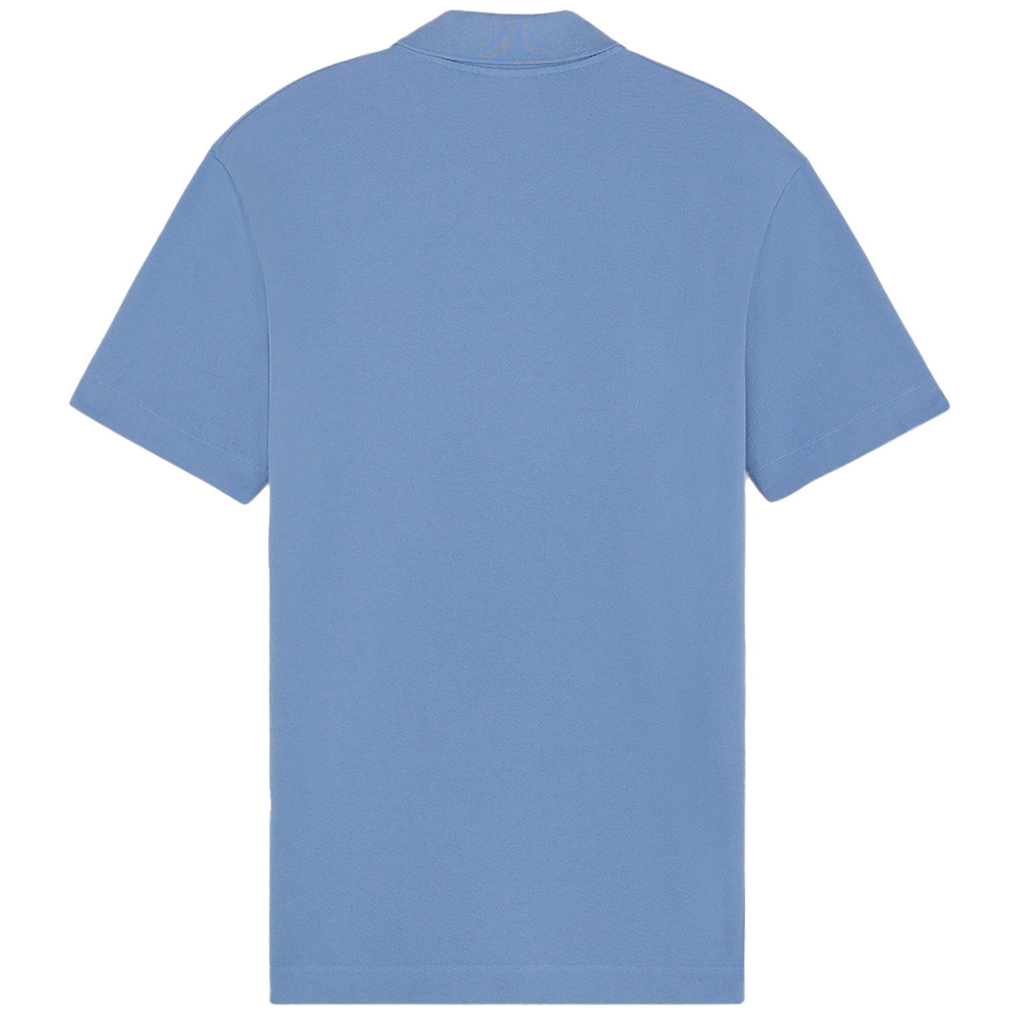 Maison Kitsune Bold Fox Head Patch Polo - Hampton Blue