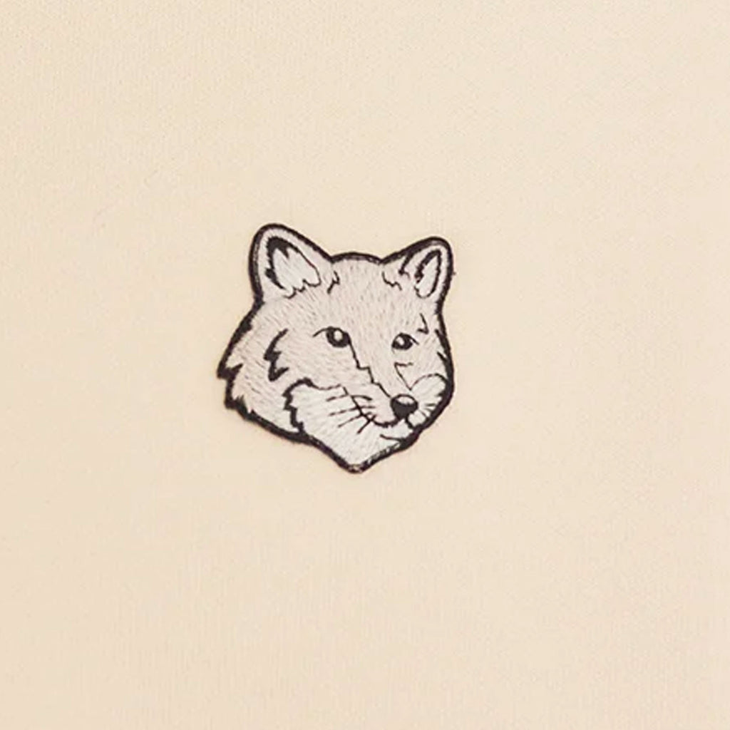 Maison Kitsune Fox Head Oversized Sweatshirt - Paper