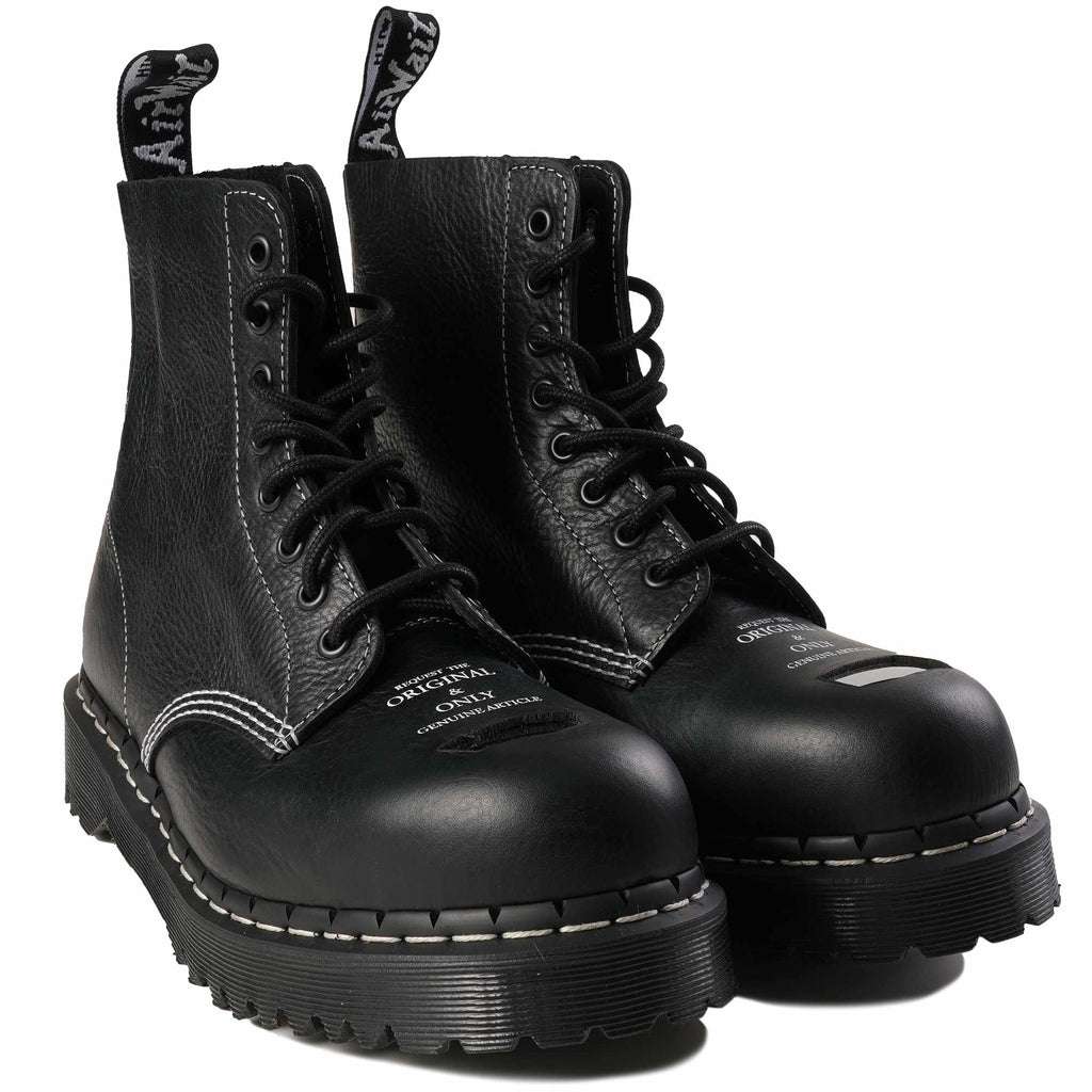 1460 Pascal Bex Steel Toe Leather Boots - Black