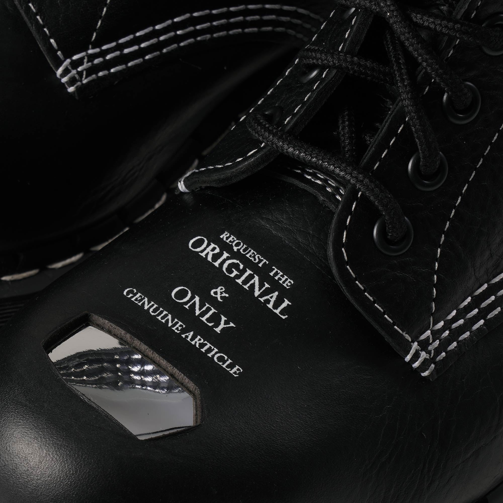 1460 Pascal Bex Steel Toe Leather Boots - Black