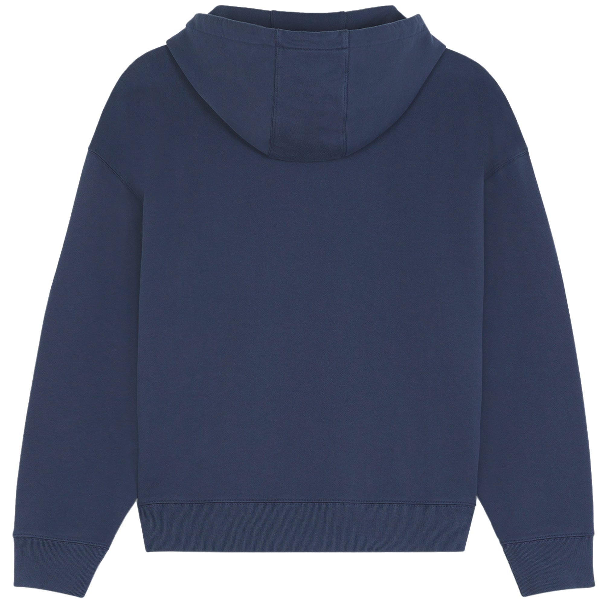 Maison Kitsune Handwriting Oversized Hoodie - Ink Blue