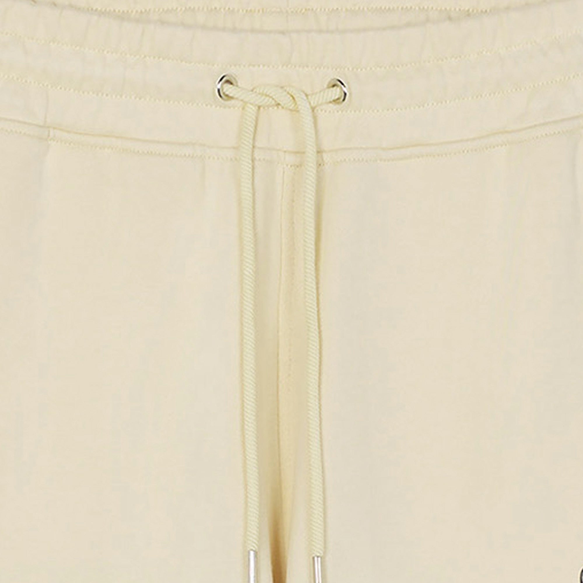 Maison Kitsune Bold Fox Head Patch Oversized Jogger Shorts - Paper