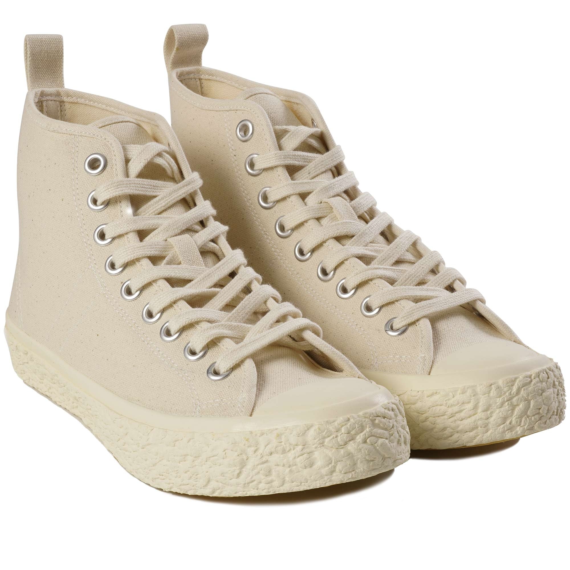 YMC Hi Top Sneakers - Off White
