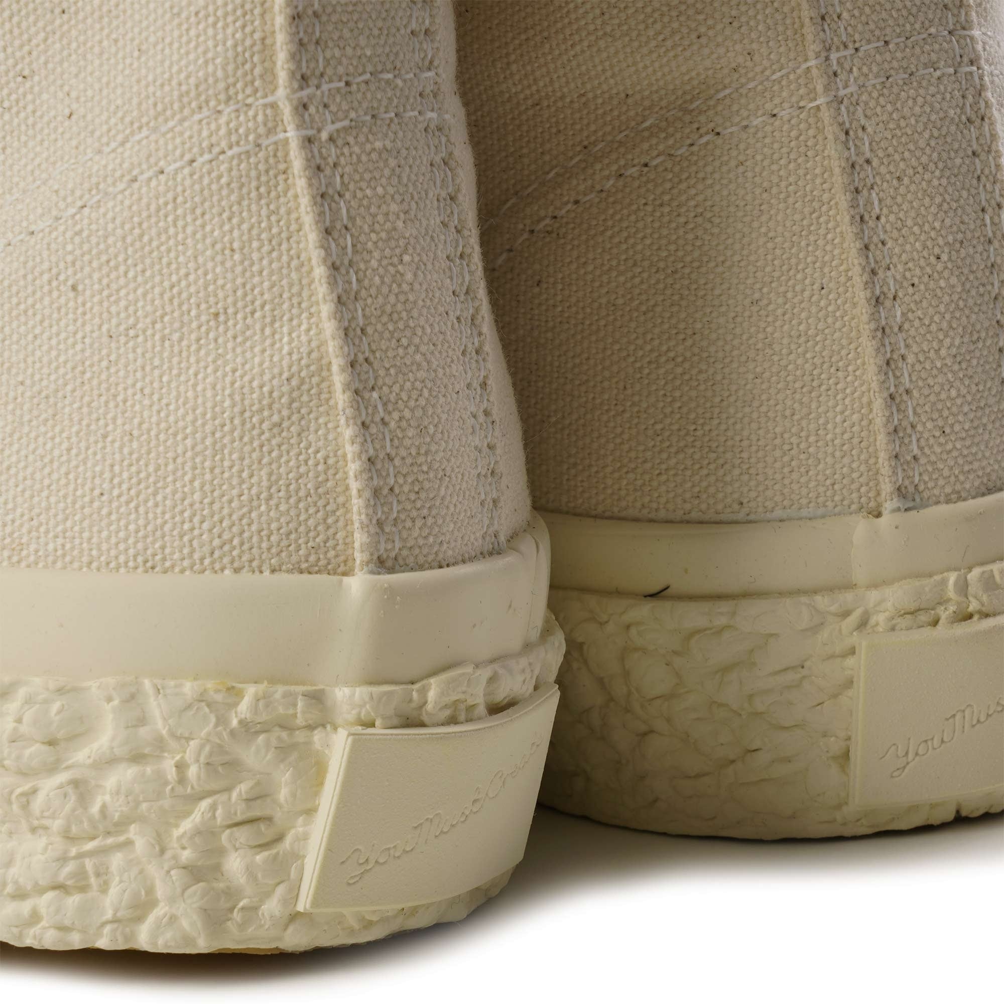 YMC Hi Top Sneakers - Off White