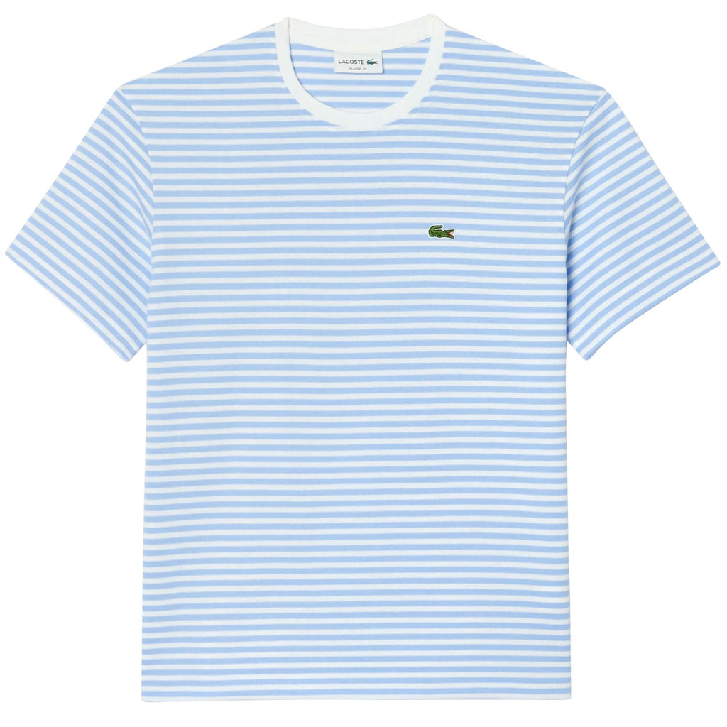 Heavy Cotton Striped T-Shirt - Blue Stripe