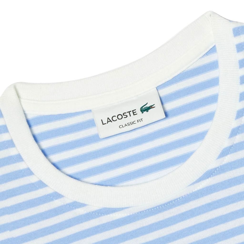 Heavy Cotton Striped T-Shirt - Blue Stripe