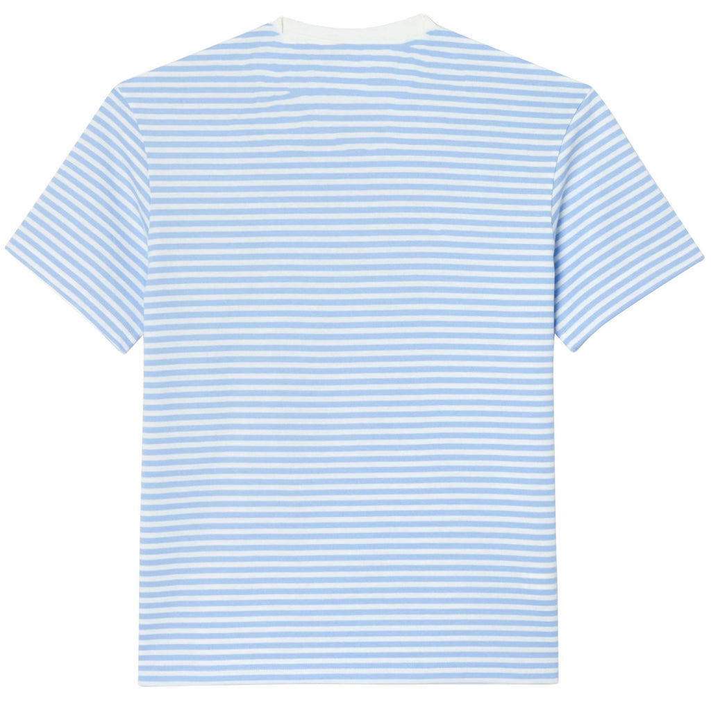 Heavy Cotton Striped T-Shirt - Blue Stripe