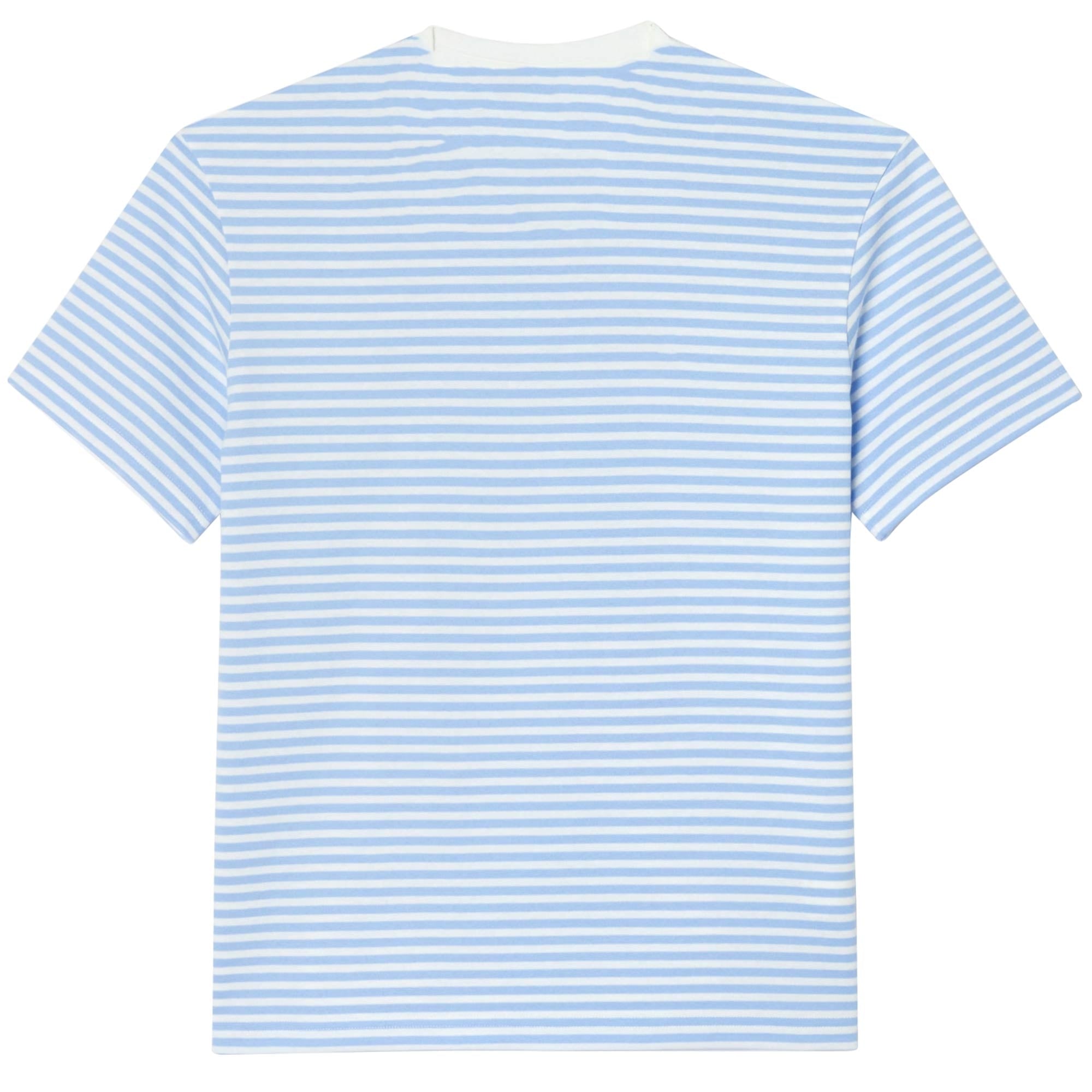 Heavy Cotton Striped T-Shirt - Blue Stripe