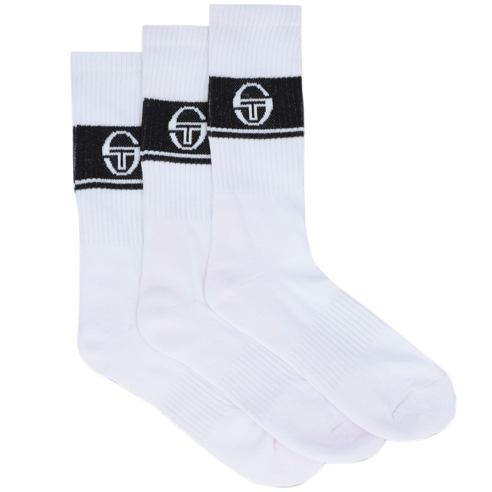 Sergio Tacchini Koos Socks - White and Black