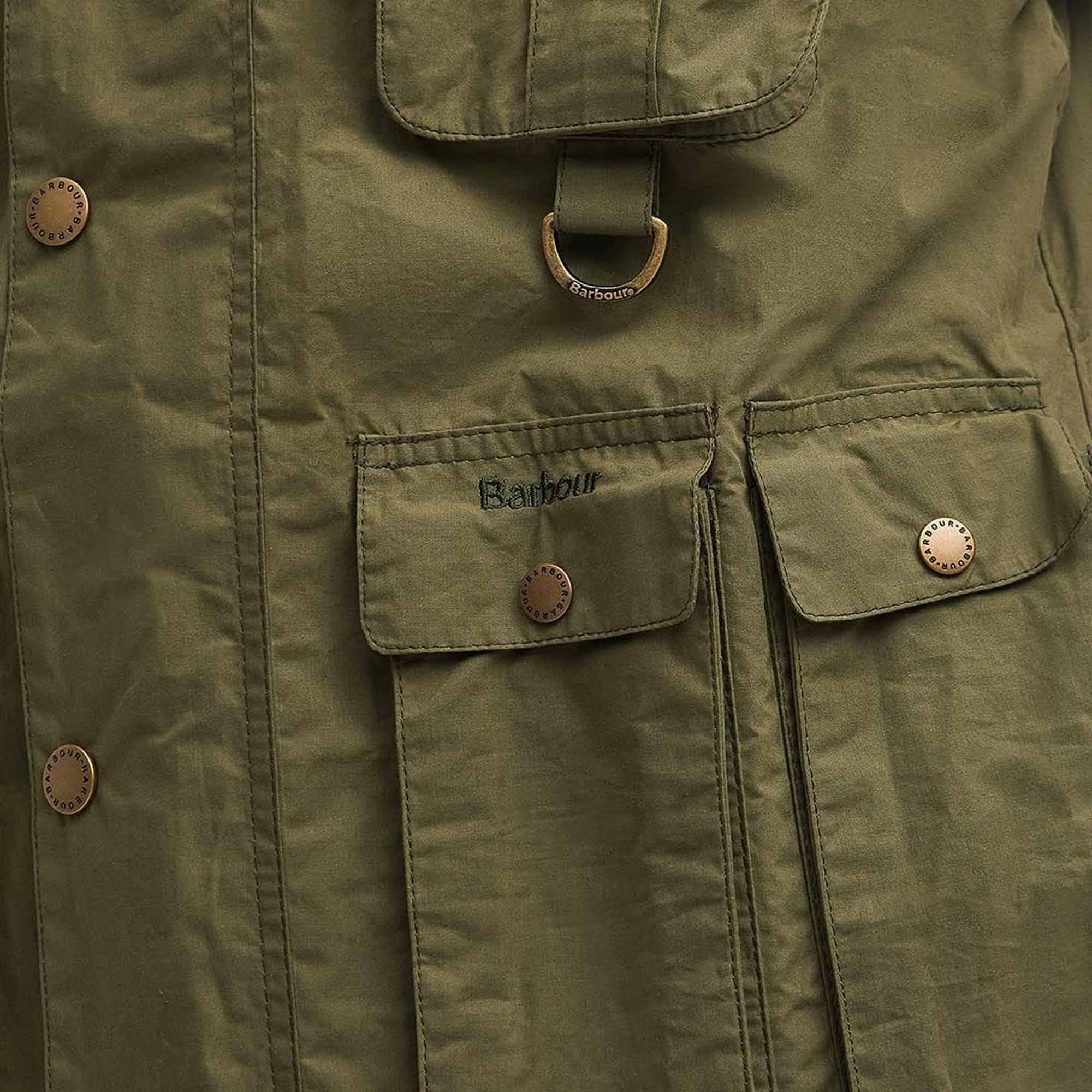 Barbour Modified Transport Vest - Dusky Green