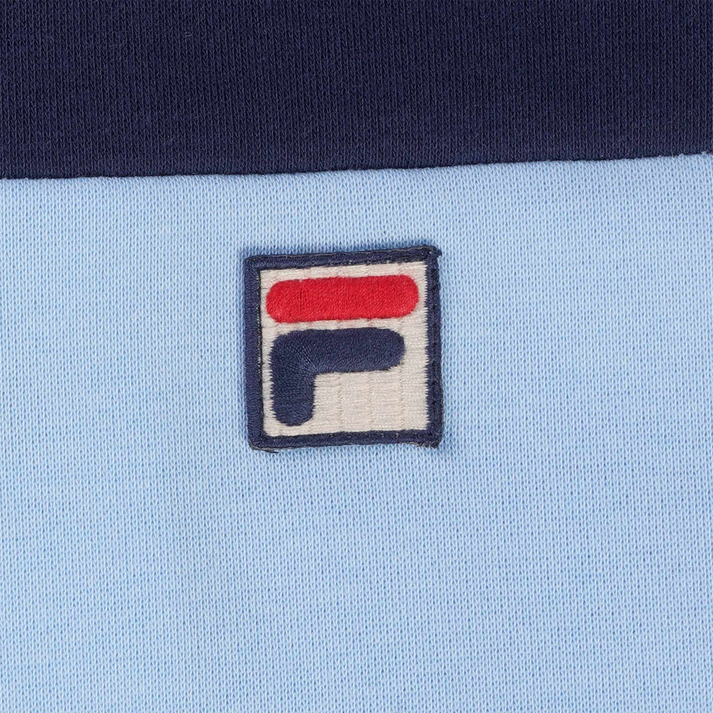 Fila Vintage Matt Colour Block Sweatshirt - Blue Bell