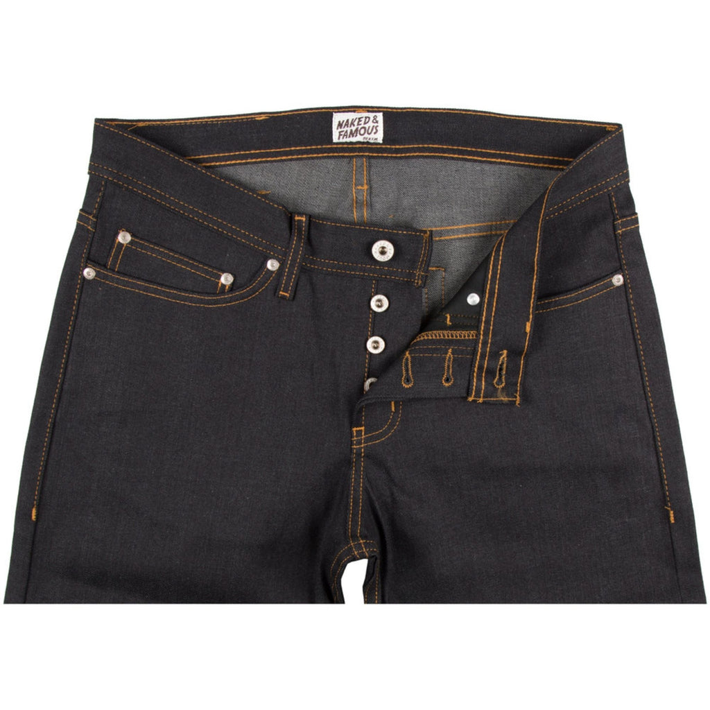 Super Guy Deep Indigo Stretch Selvedge - Indigo