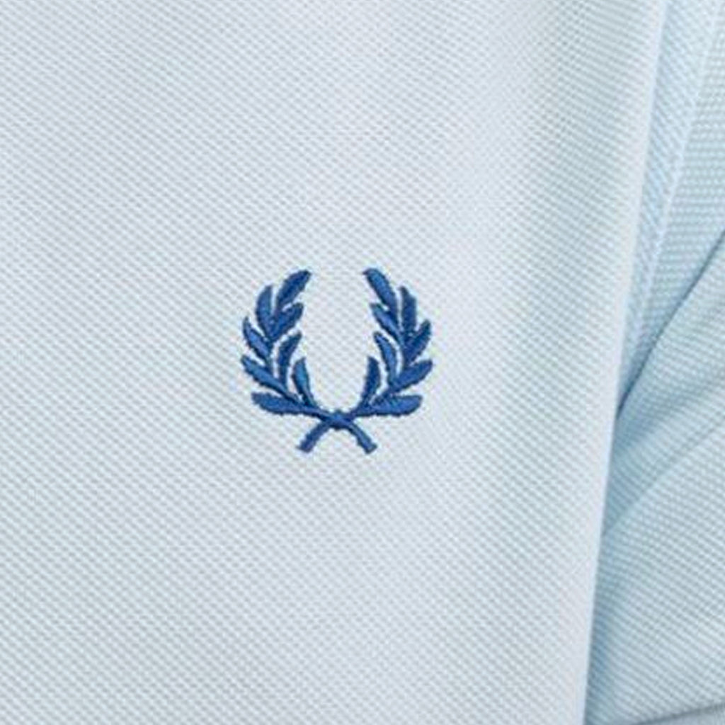 Fred Perry M3600 Twin Tipped Polo Shirt - Light Ice