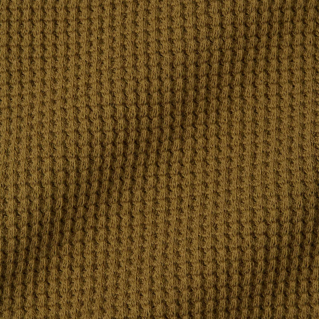 Oliver Spencer Austell Short Sleeve Polo Shirt - Barton Tobacco Brown