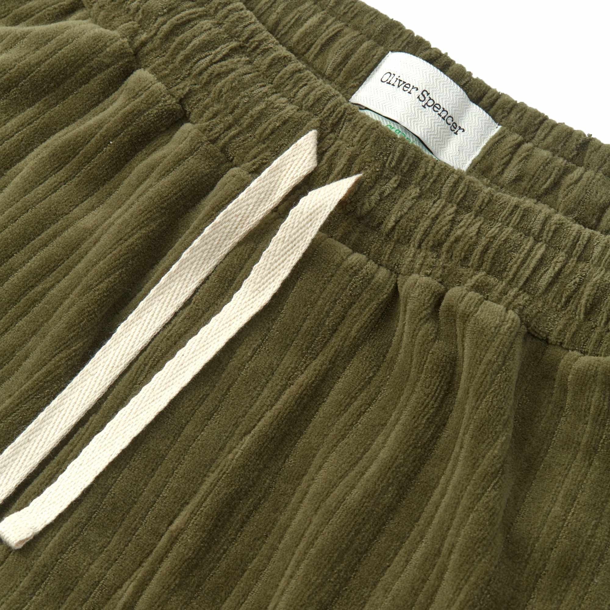 Oliver Spencer Weston Jersey Shorts - Willow Green
