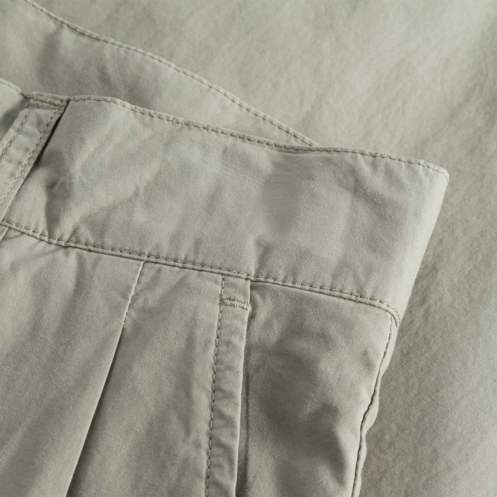 Norse Projects Benn Relaxed Typewriter Pleated Trousers - Clay