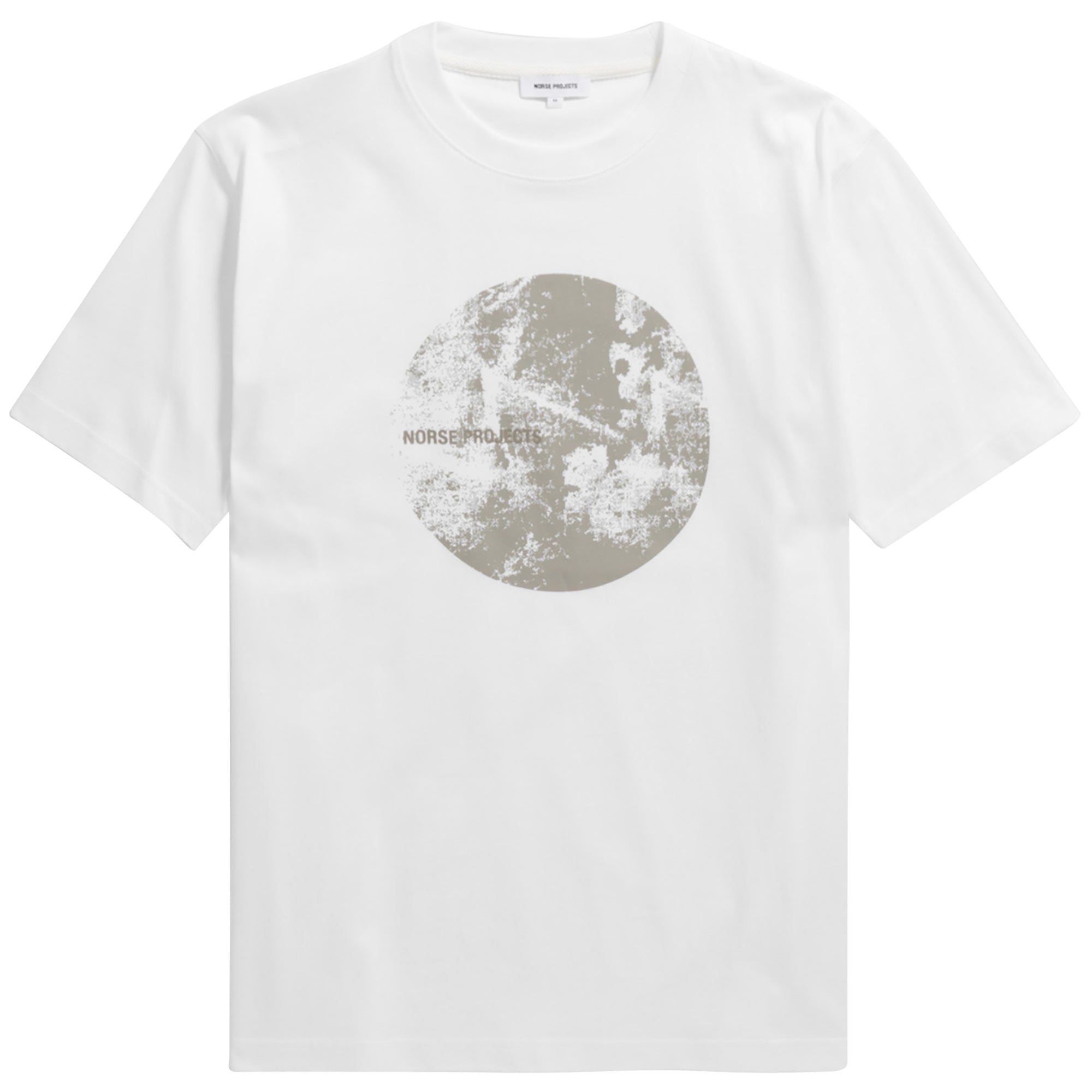 Norse Projects Johannes Organic Circle Print T-Shirt - White