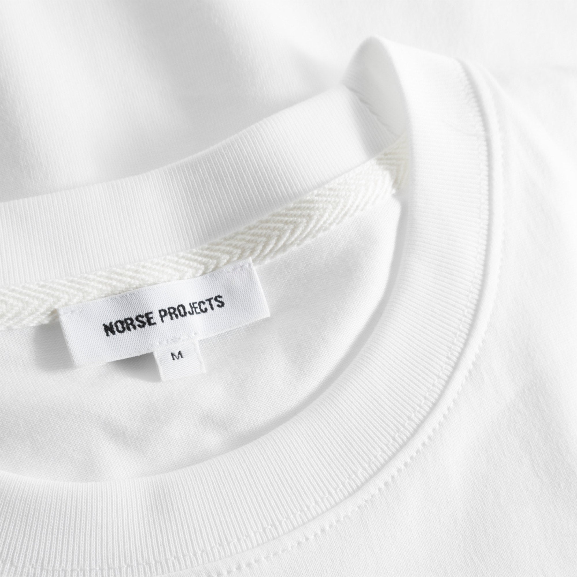 Norse Projects Johannes Organic Circle Print T-Shirt - White