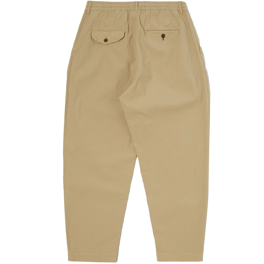 Universal Works Pleated Track Pant - Summer Oak