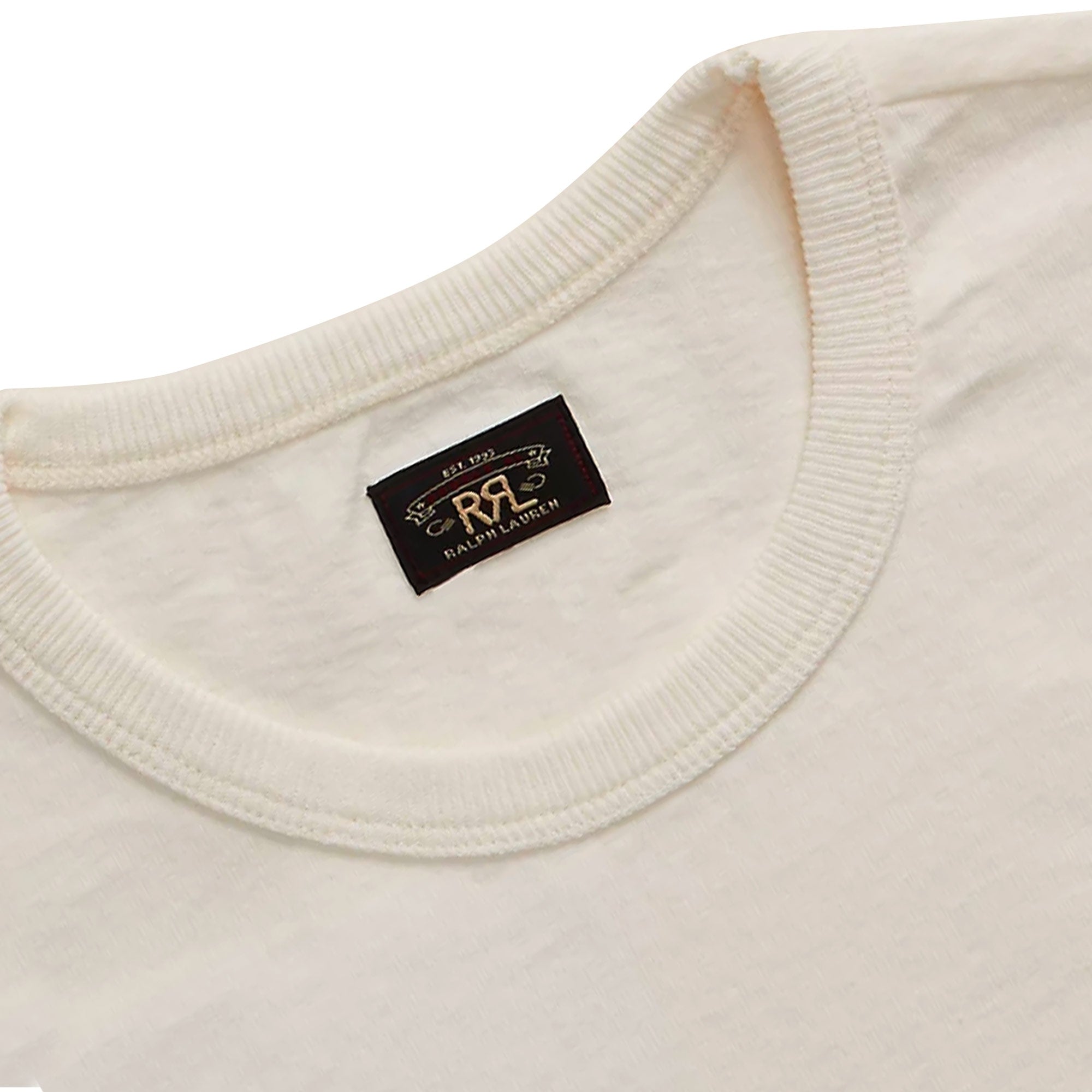 Garment-Dyed Pocket T-Shirt Two-Pack - Off White