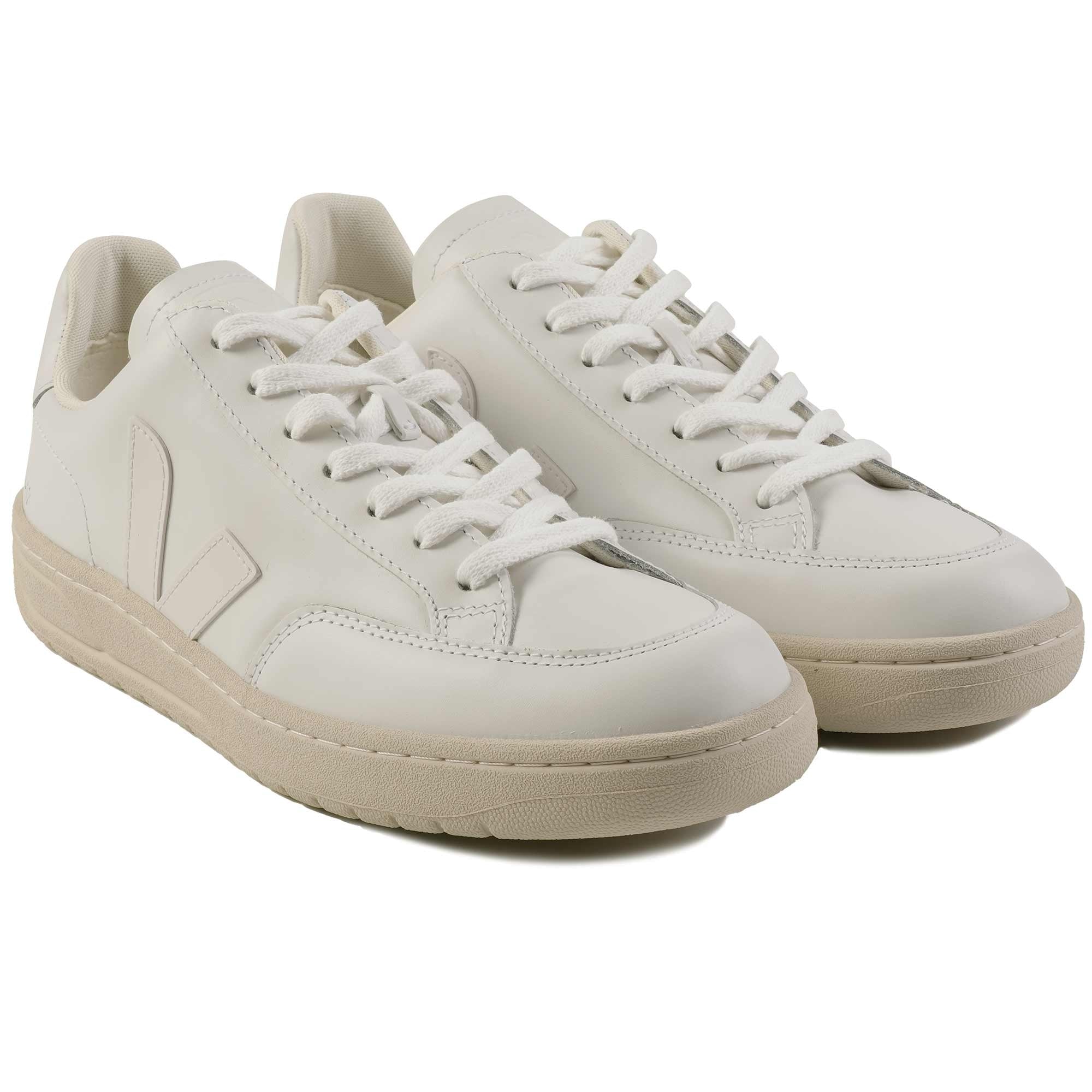 V-12 Leather - Extra White