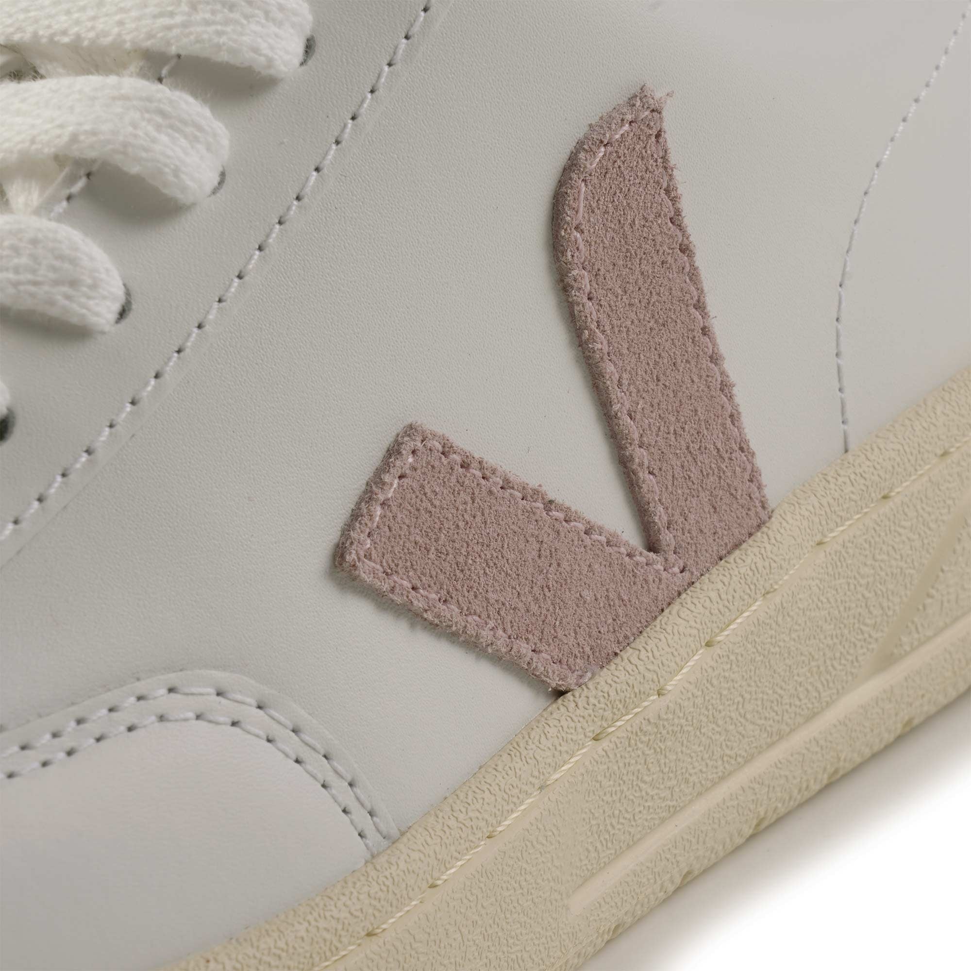Veja Womens V-12 Leather - Extra White Babe