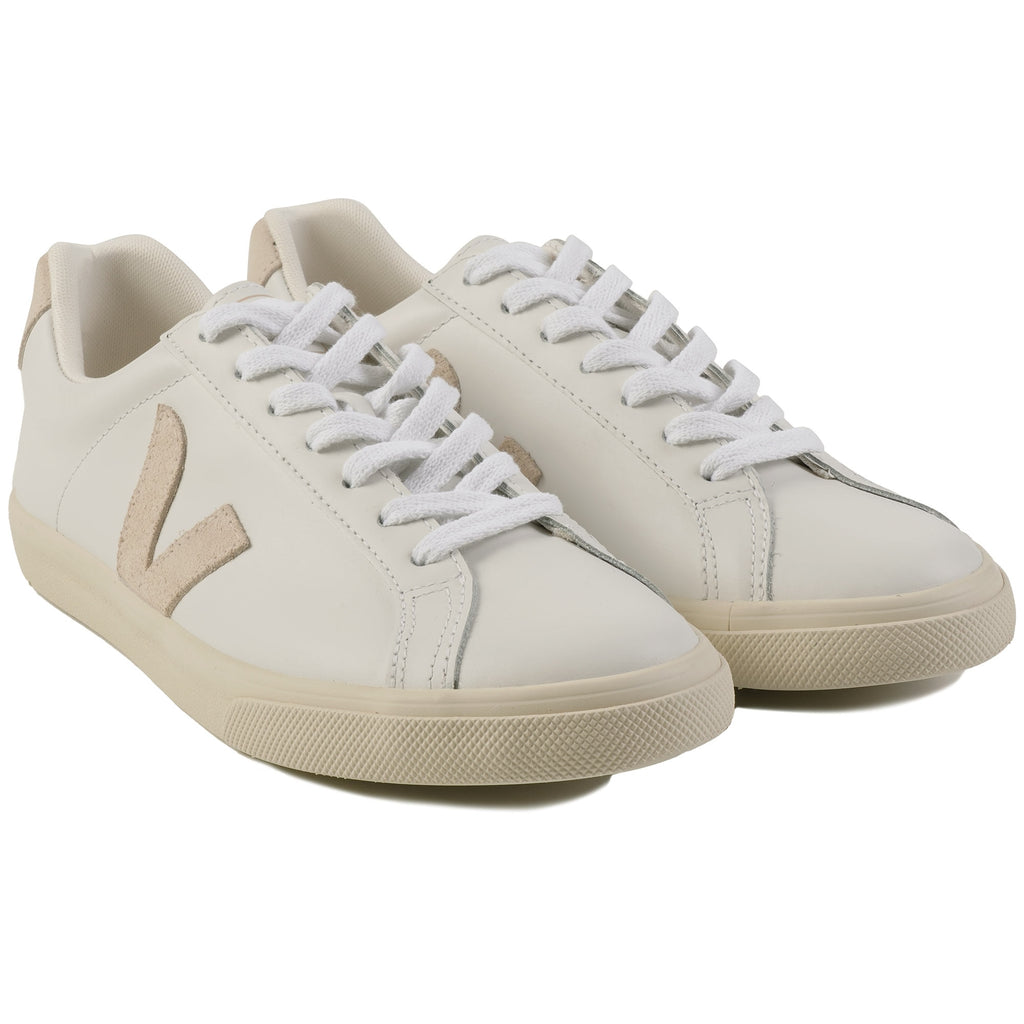 Veja Womens Esplar Leather - White and Sable