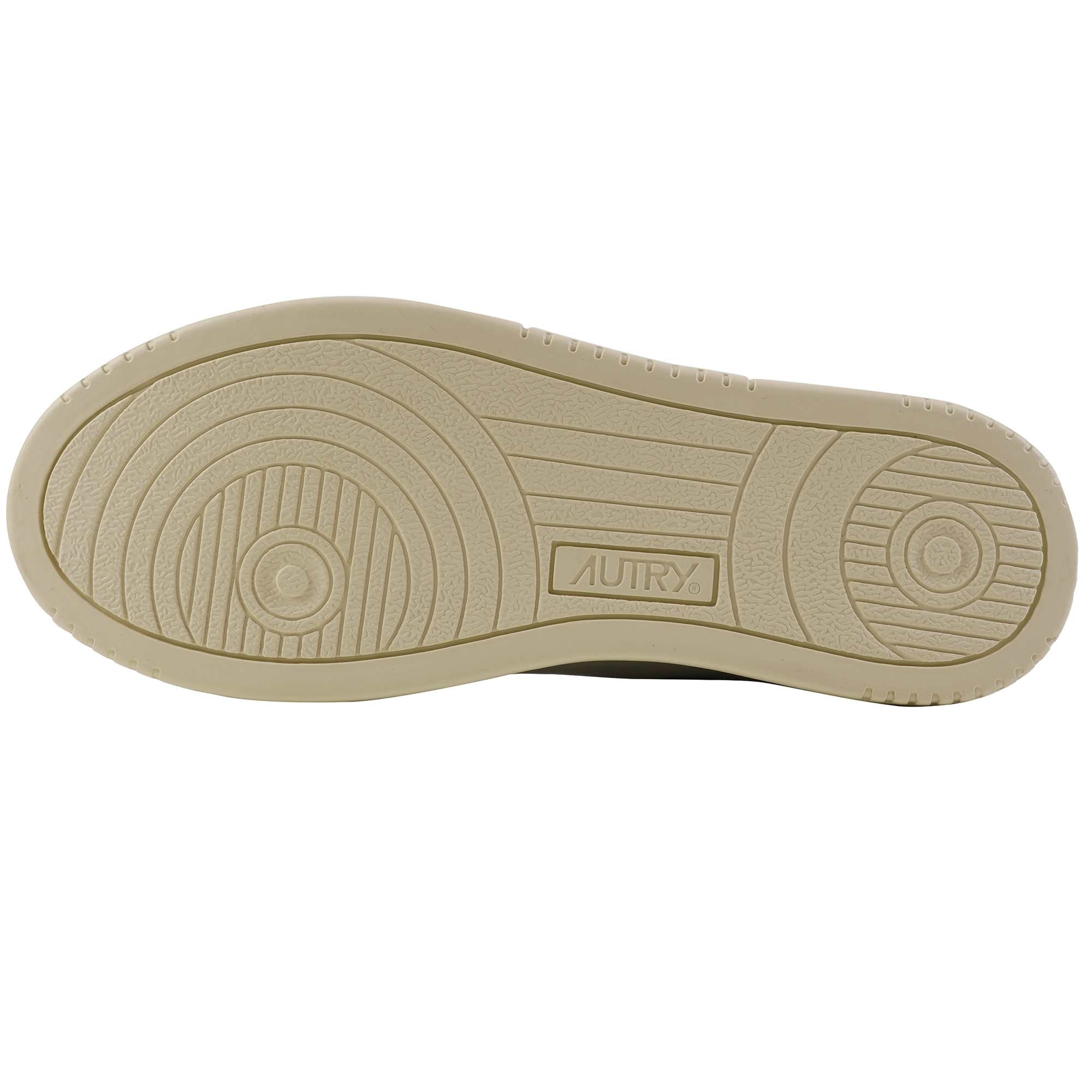 Autry Womens Medalist Low Sneaker - White and Pink