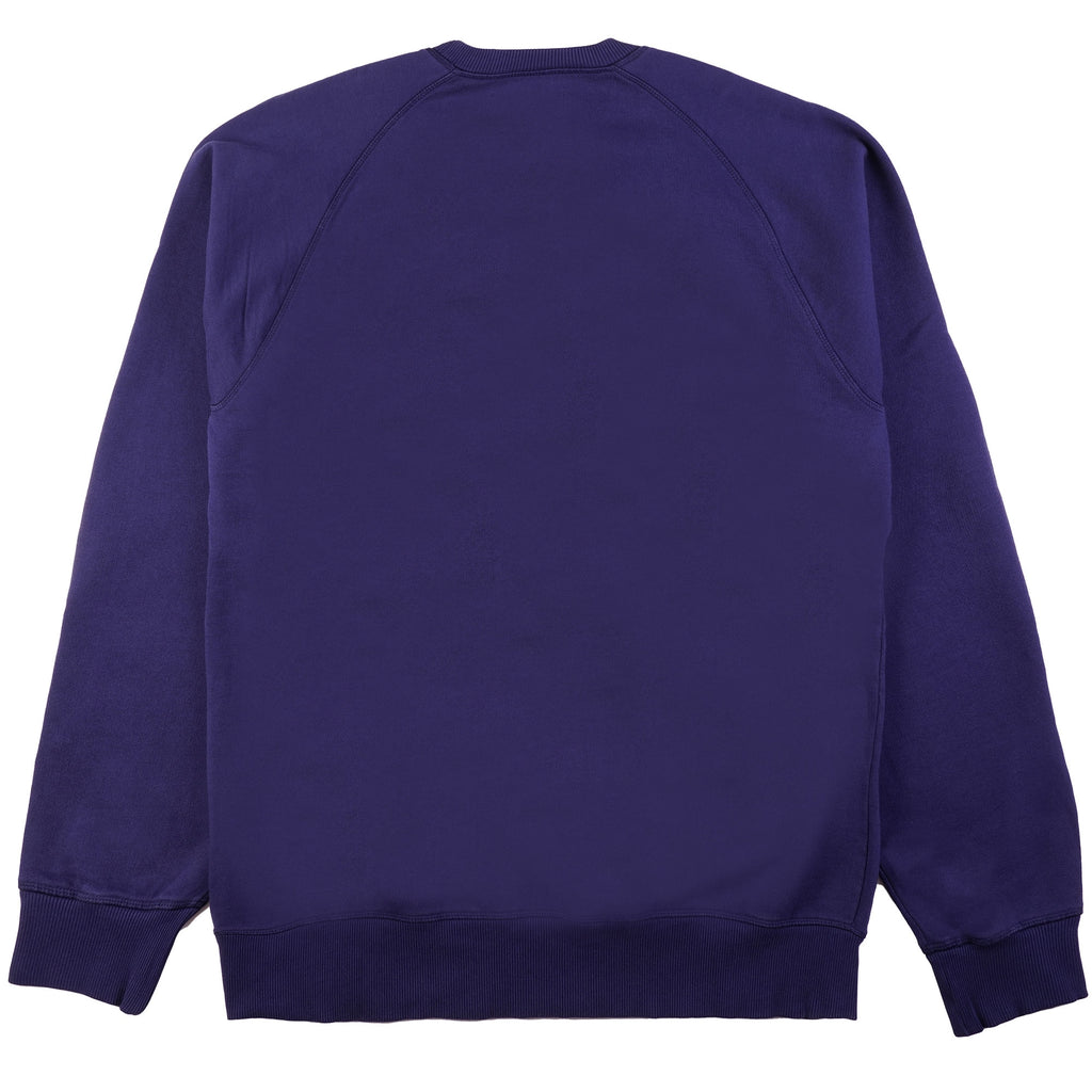 Nigel Cabourn Embroidered Arrow Crew Neck Sweatshirt - Royal Blue
