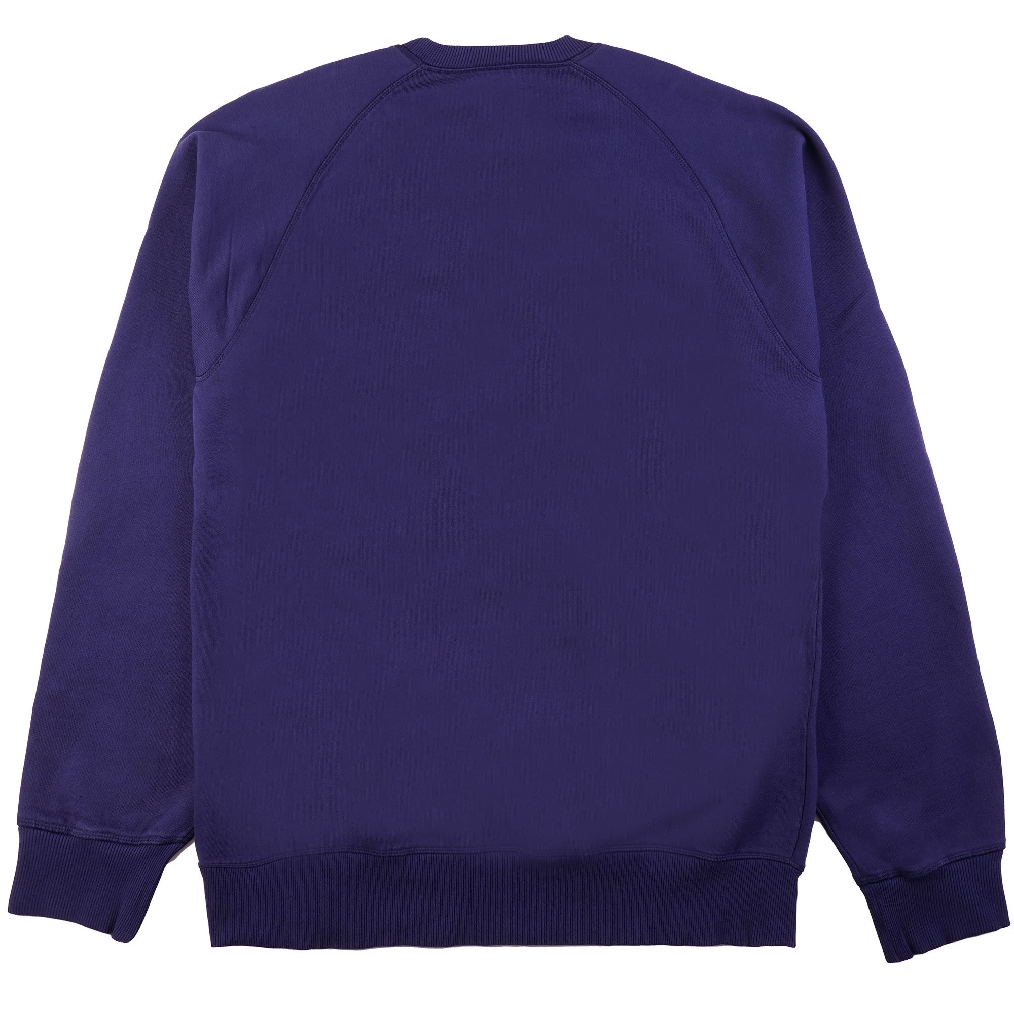 Nigel Cabourn Embroidered Arrow Crew Neck Sweatshirt - Royal Blue