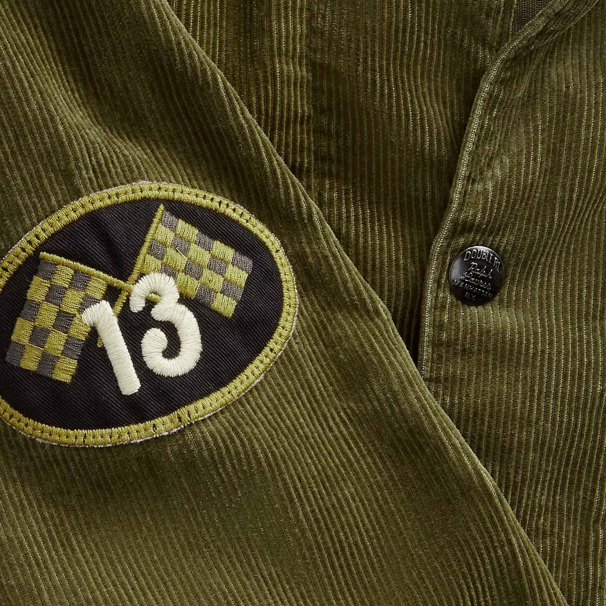RRL by Ralph Lauren Embroidered Corduroy Jacket - Olive