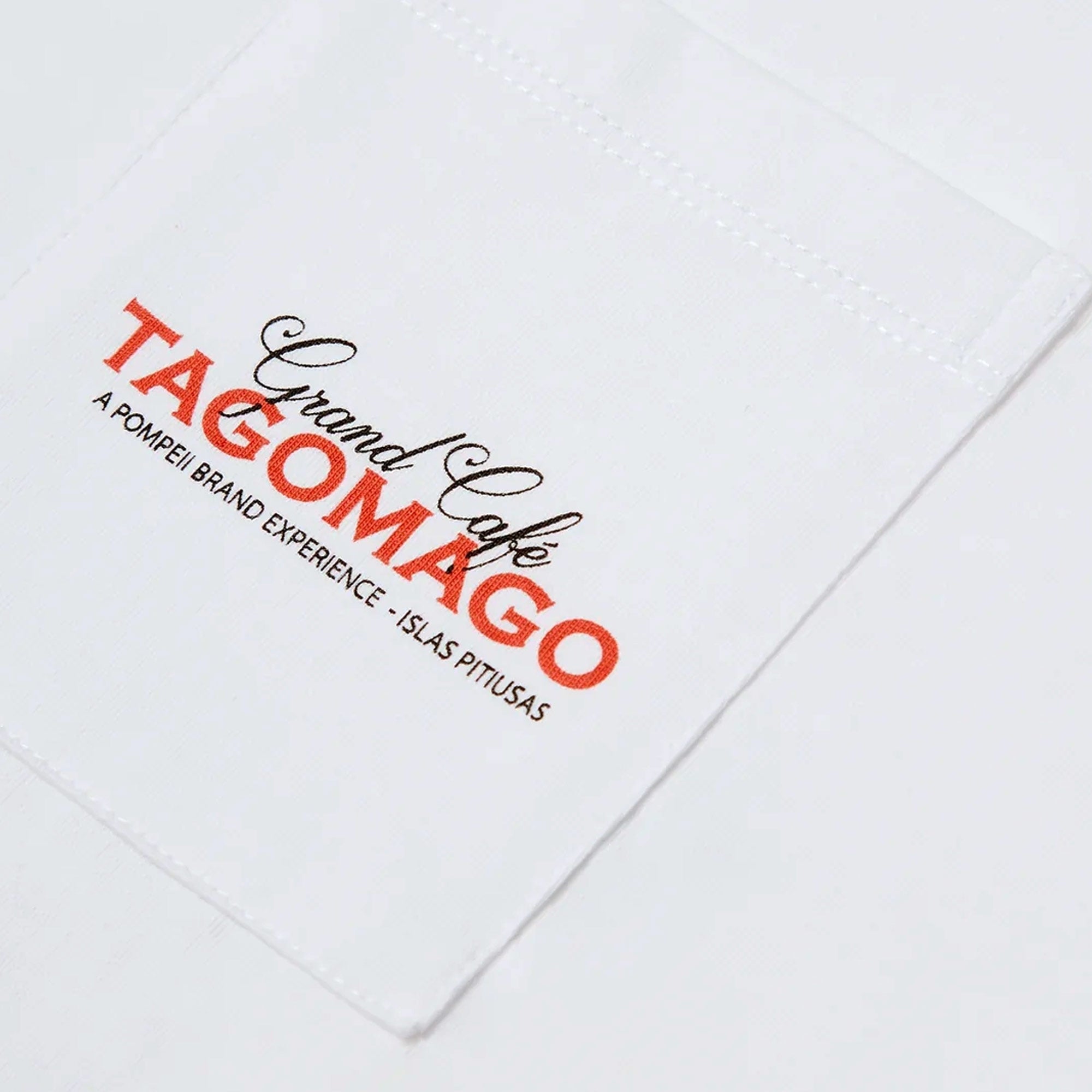 Pompeii Caf Tomago Graphic T-Shirt - White