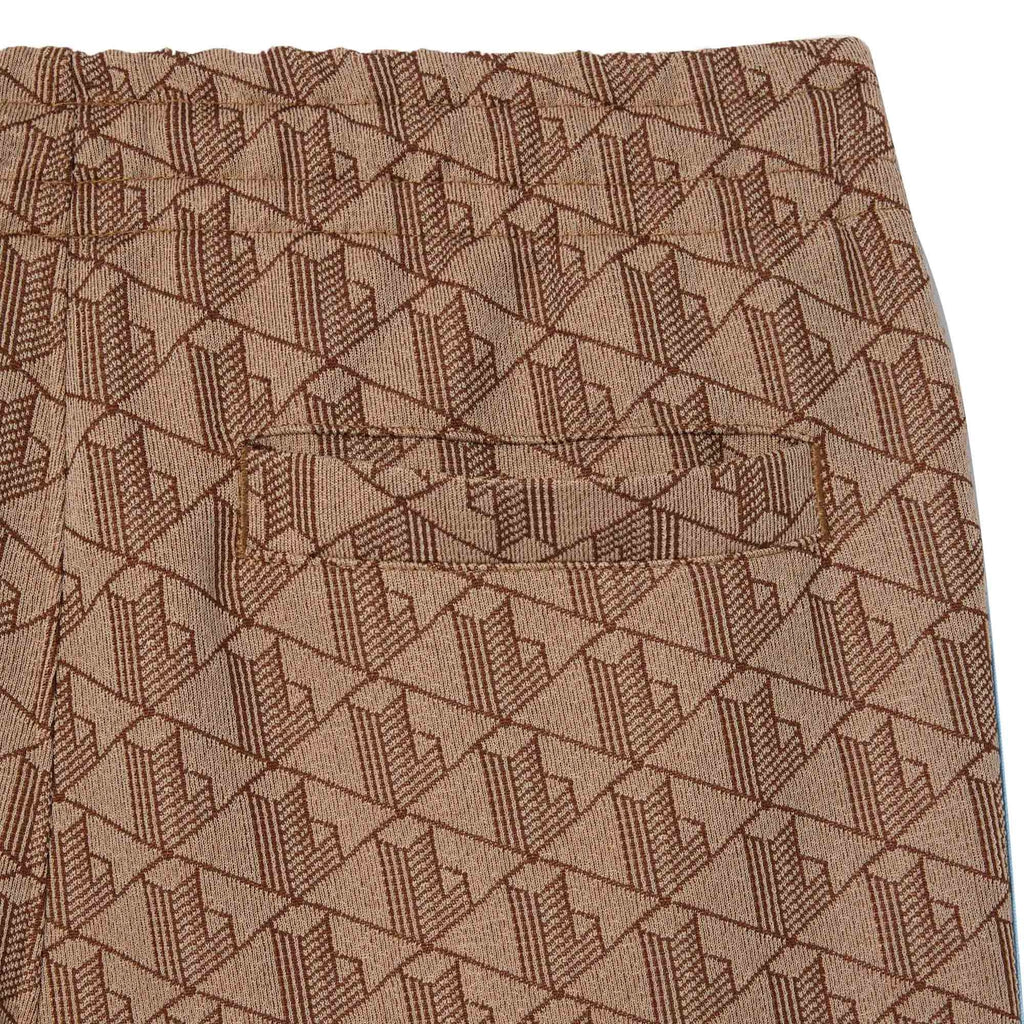 Lacoste Jacquard Monogrammed Paris Tracksuit Bottoms - Beige