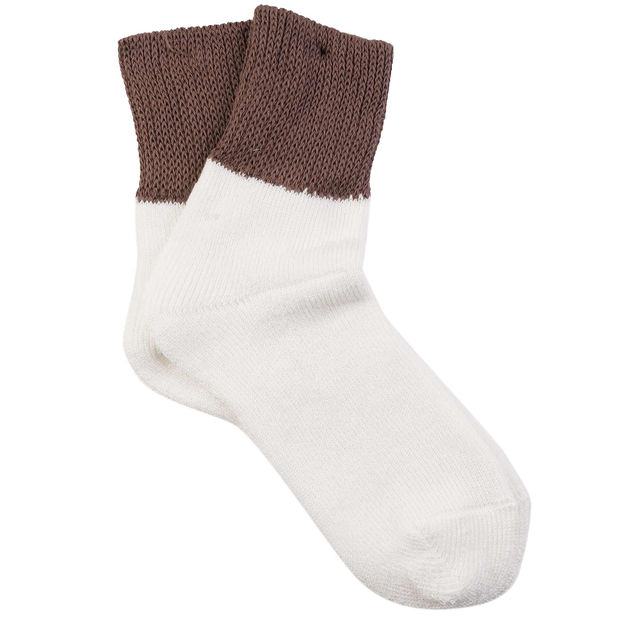 Anonymous Ism Organic Cotton 2 Panel Socks - Cafe