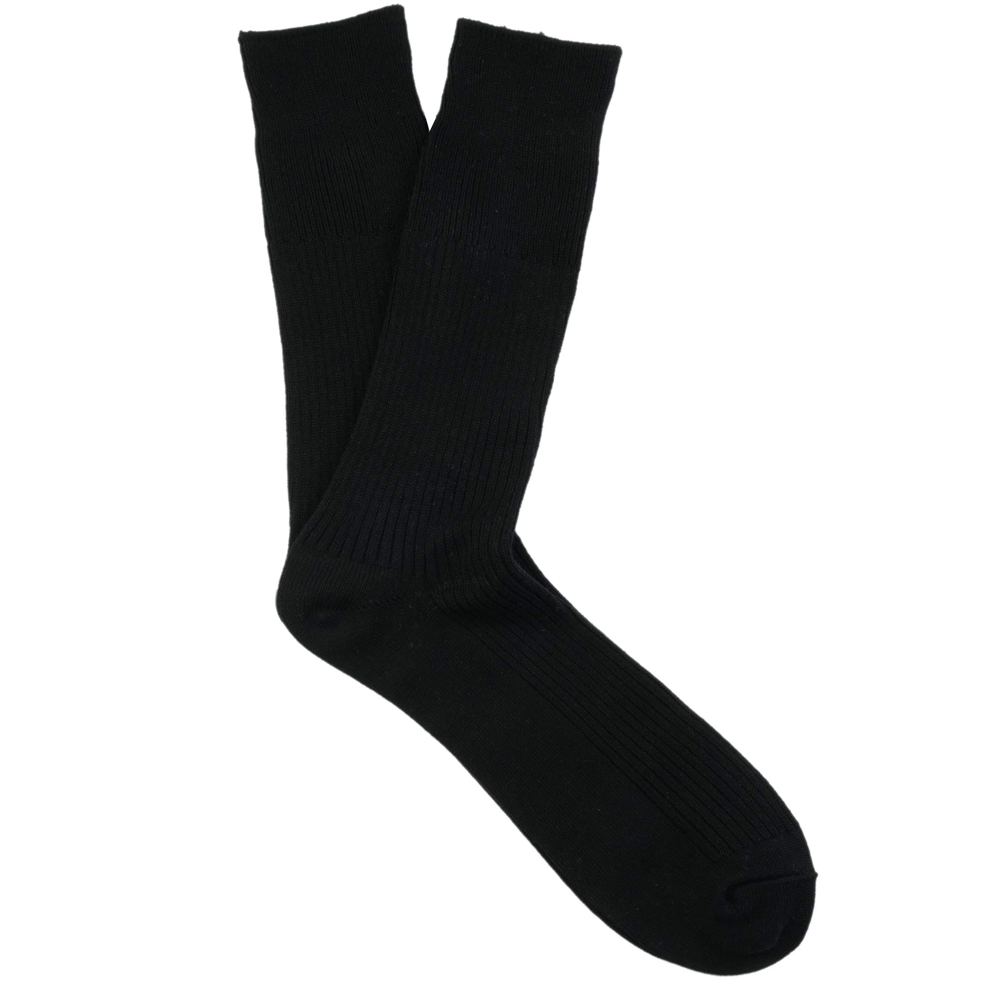 Anonymous Ism Draylon Brilliant Crew Socks - Black