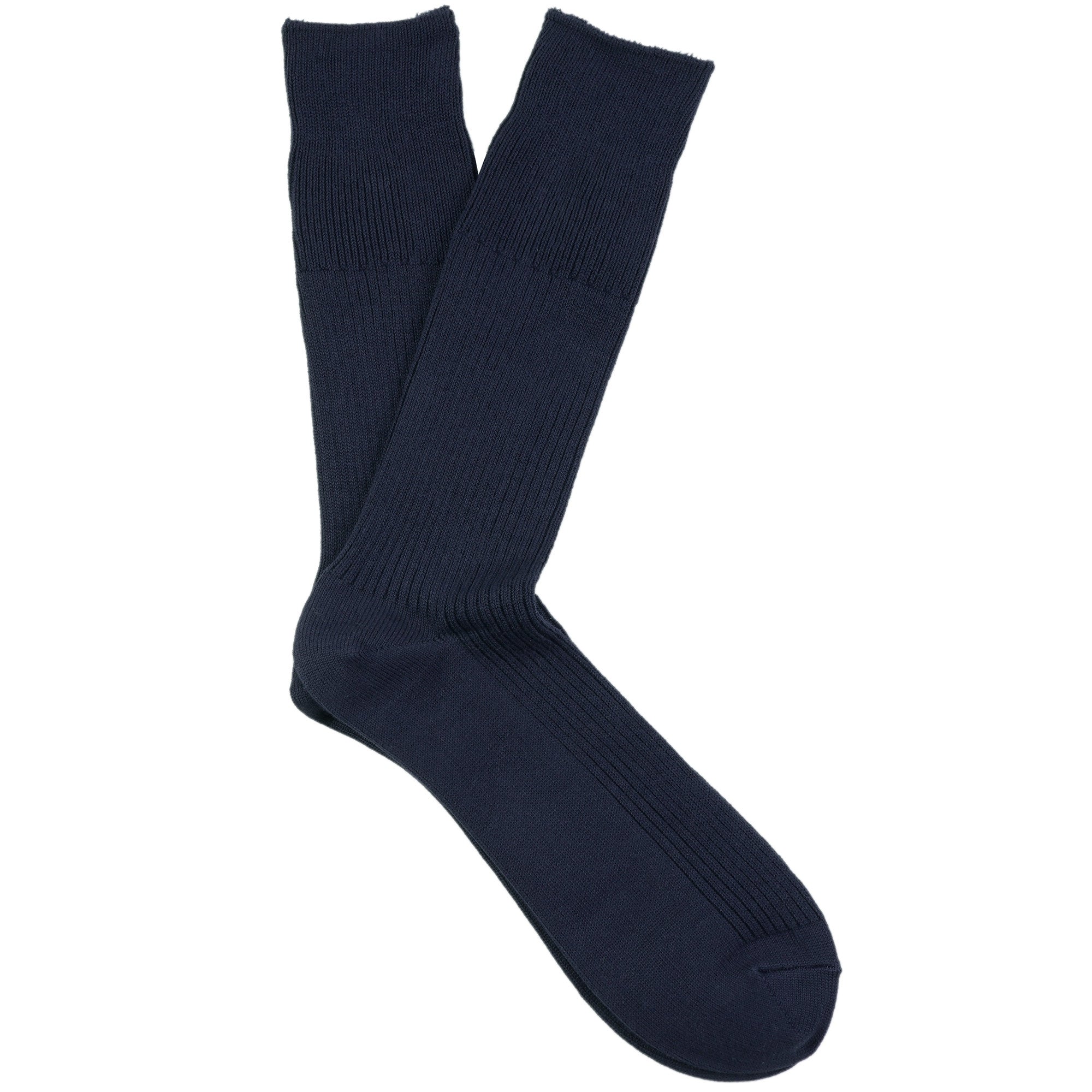 Anonymous Ism Draylon Brilliant Crew Socks - Navy