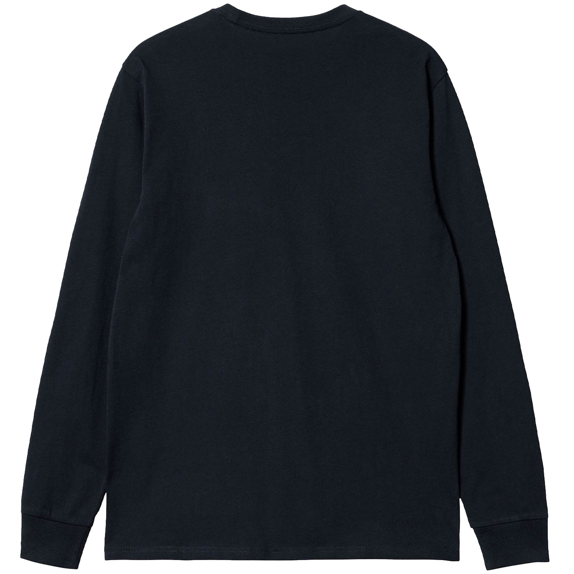 Long Sleeve Pocket T-Shirt - Dark Navy