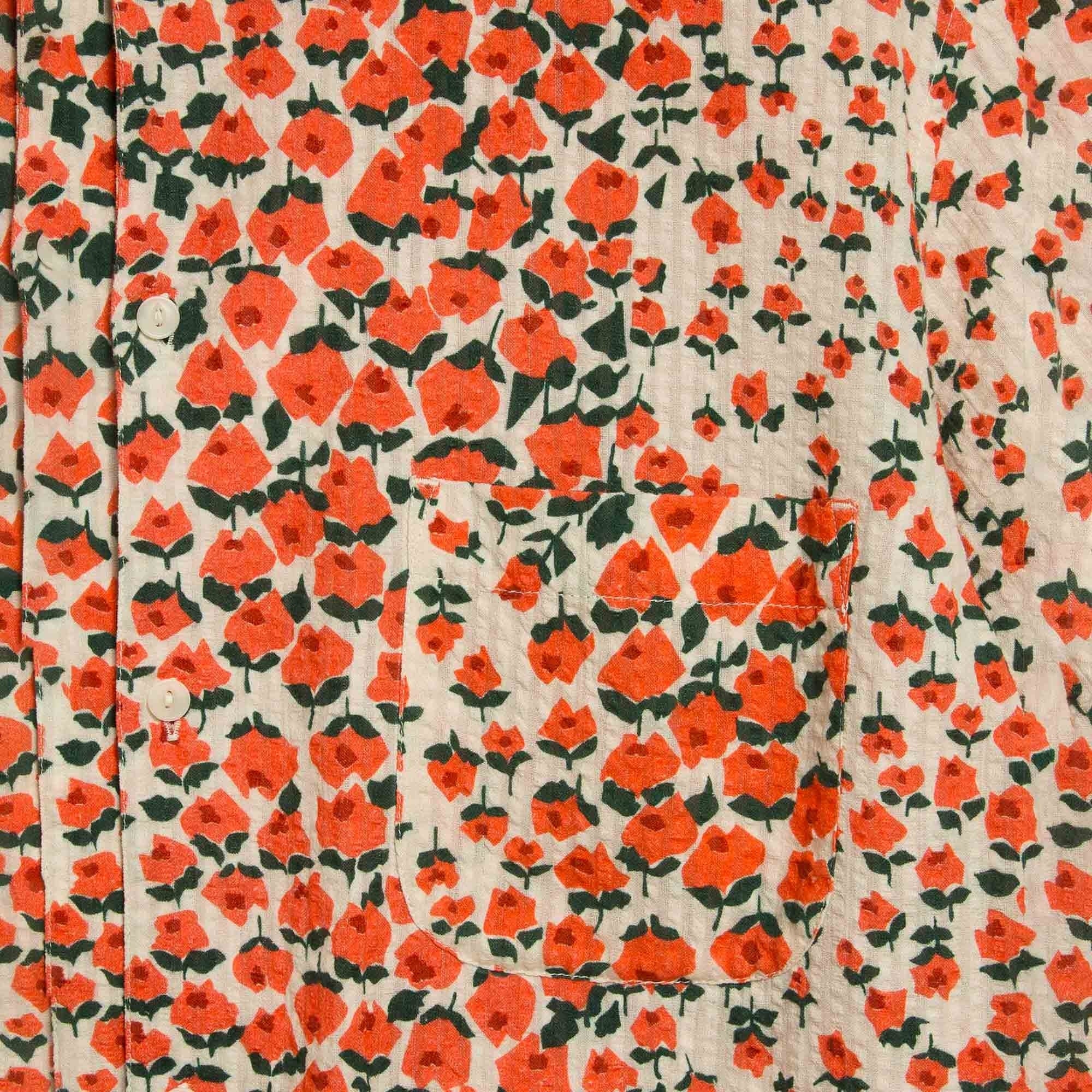 Malick Shirt - Red Floral