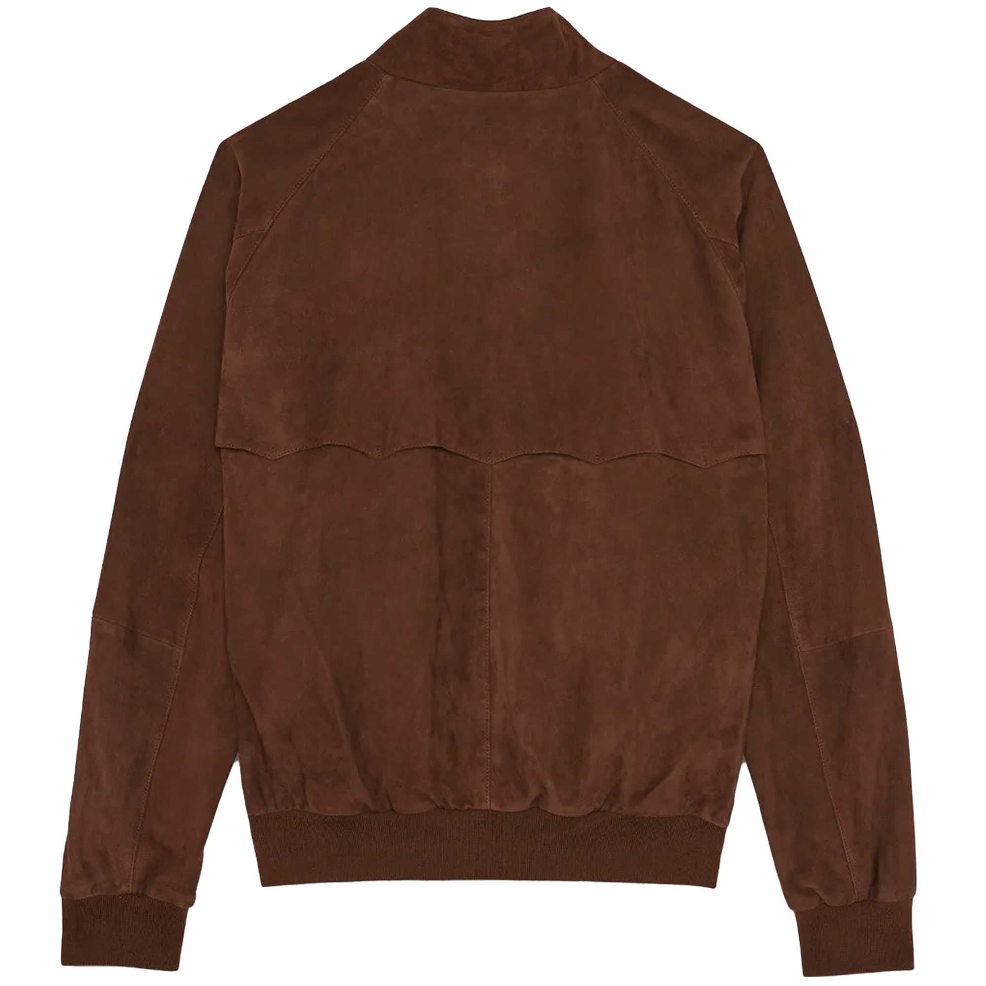 Baracuta G9 Suede - Chocolate - BRCPS0939-711 – Stuarts London