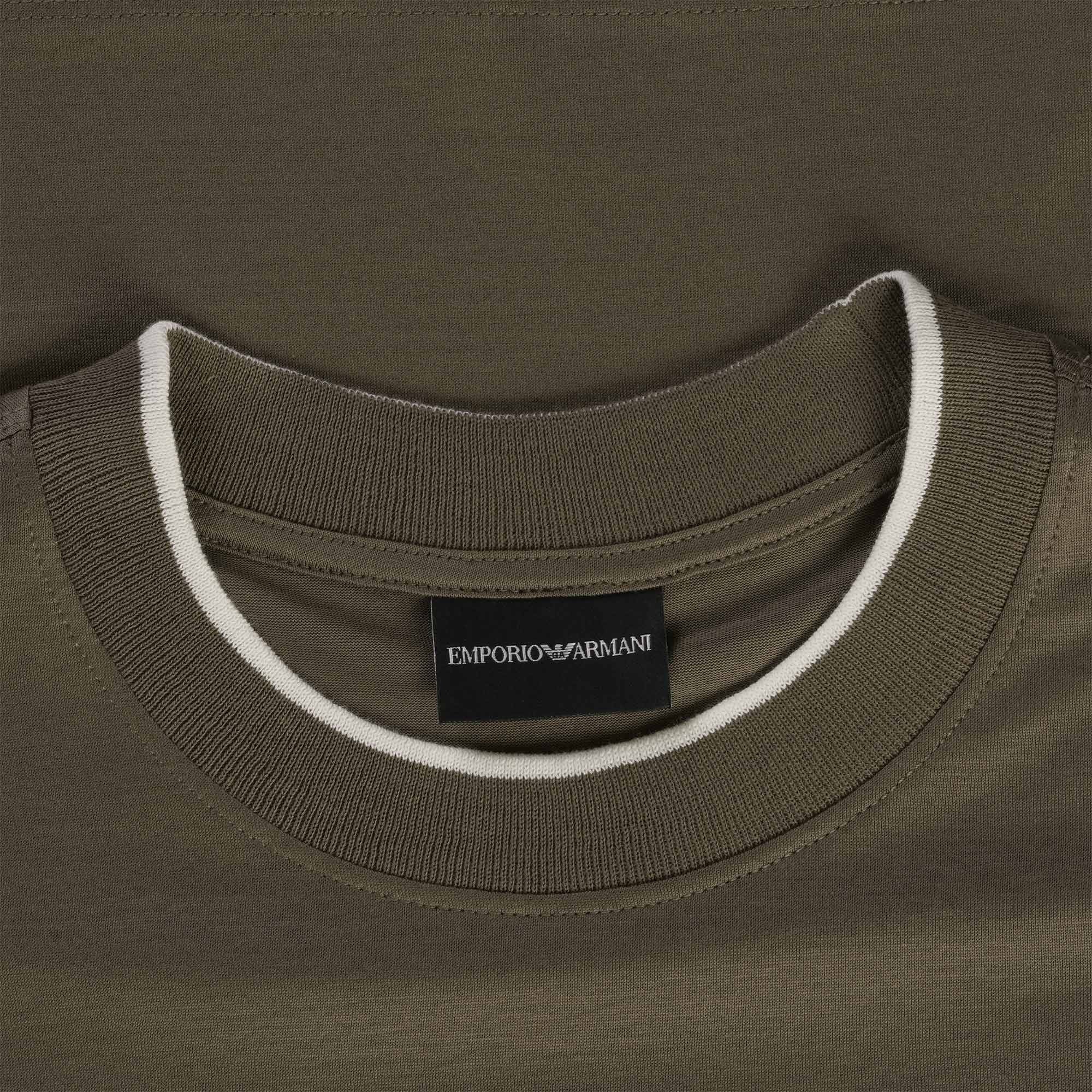 Logo-Flocked Jersey T-Shirt - Morel