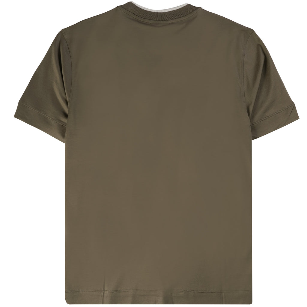 Logo-Flocked Jersey T-Shirt - Morel