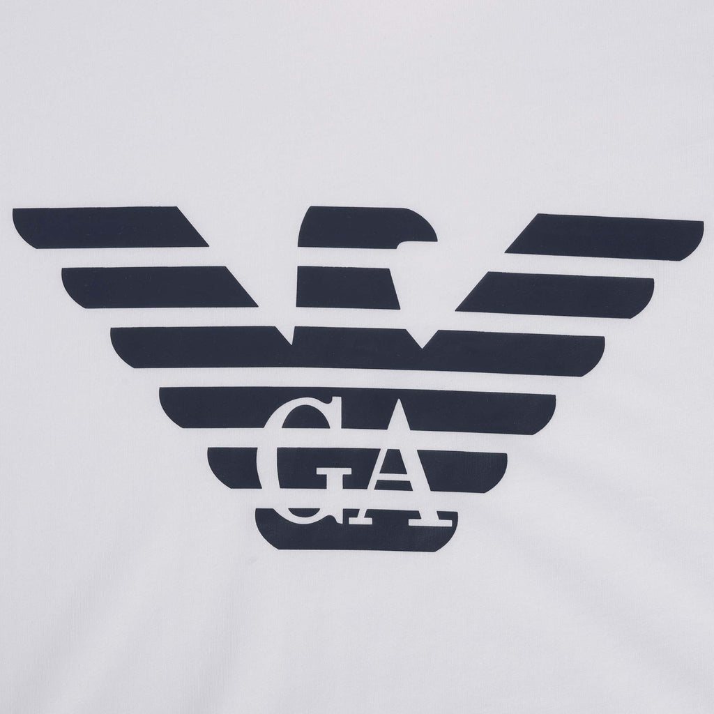 Emporio Armani Logo T-Shirt - Bianco